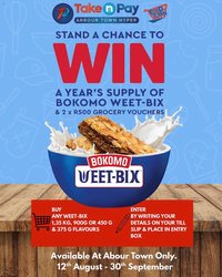 Take n Pay Bokomo Weet-Bix promo