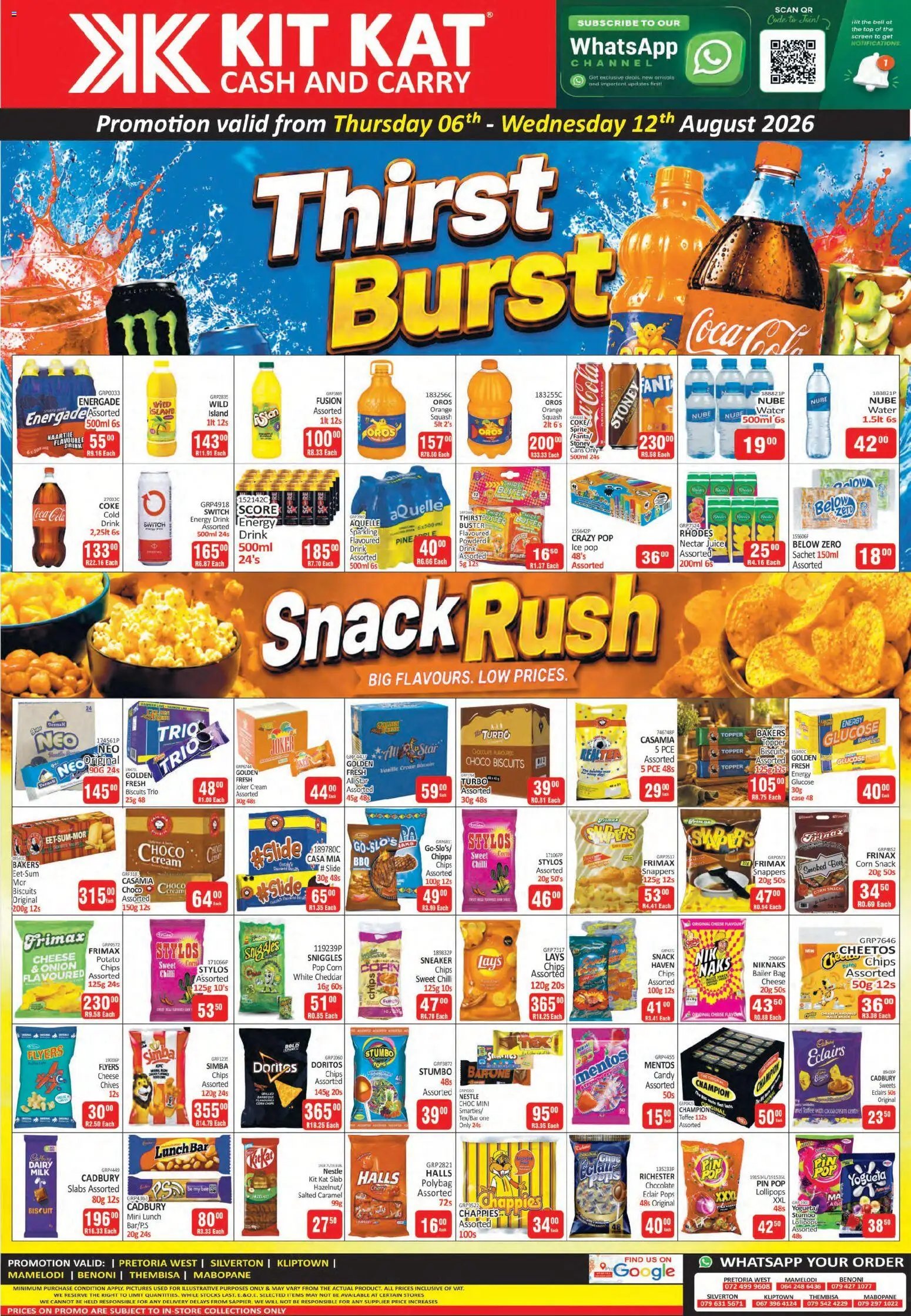 KIT KAT Cash & Carry Specials
