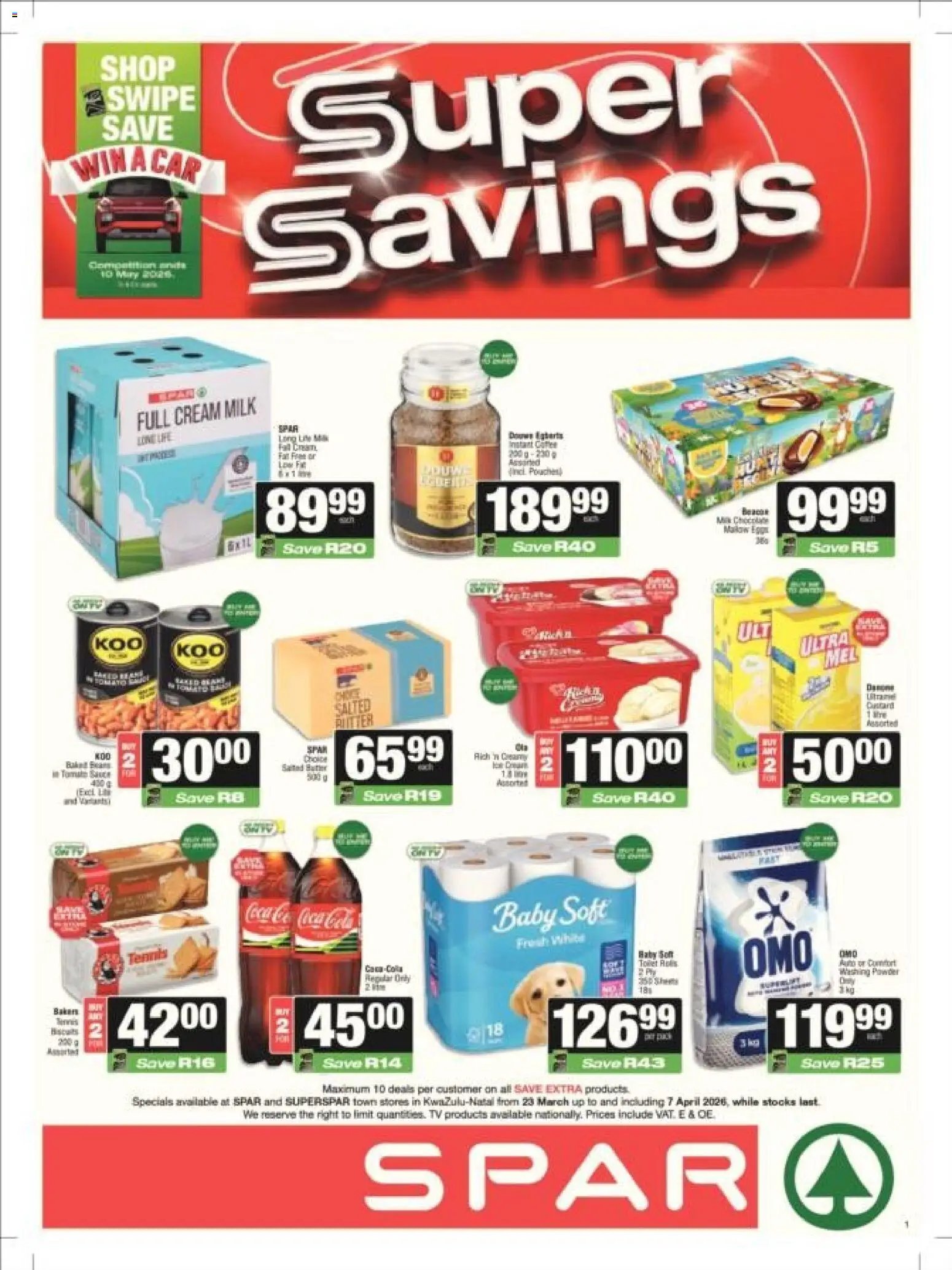 Superspar KwaZulu-Natal - Weekly Specials (2026-03-23 - 2026-04-07) | 1