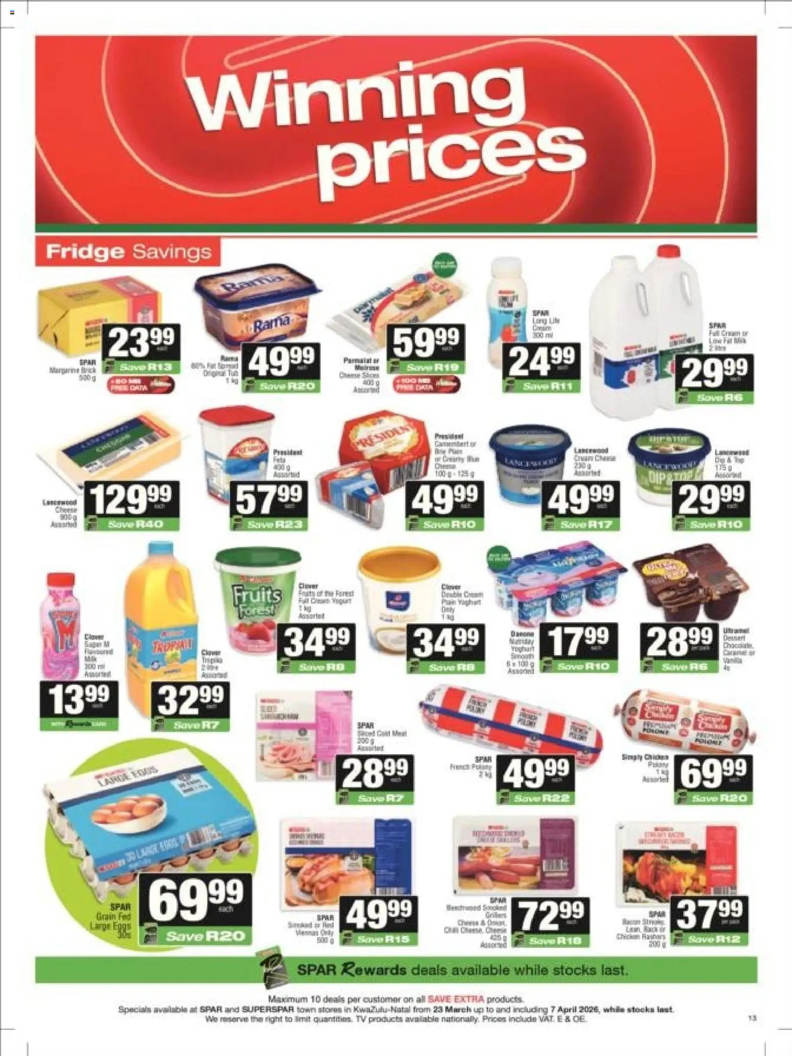 Superspar KwaZulu-Natal - Weekly Specials (2026-03-23 - 2026-04-07) | 13