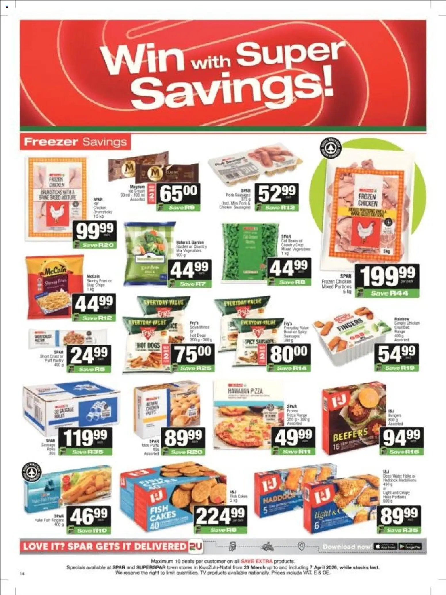 Superspar KwaZulu-Natal - Weekly Specials (2026-03-23 - 2026-04-07) | 14