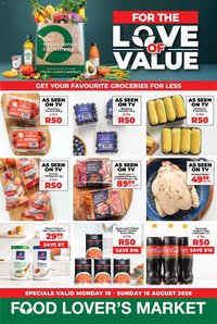 Food Lover's Market Inland Provinces - Mid Month Specials