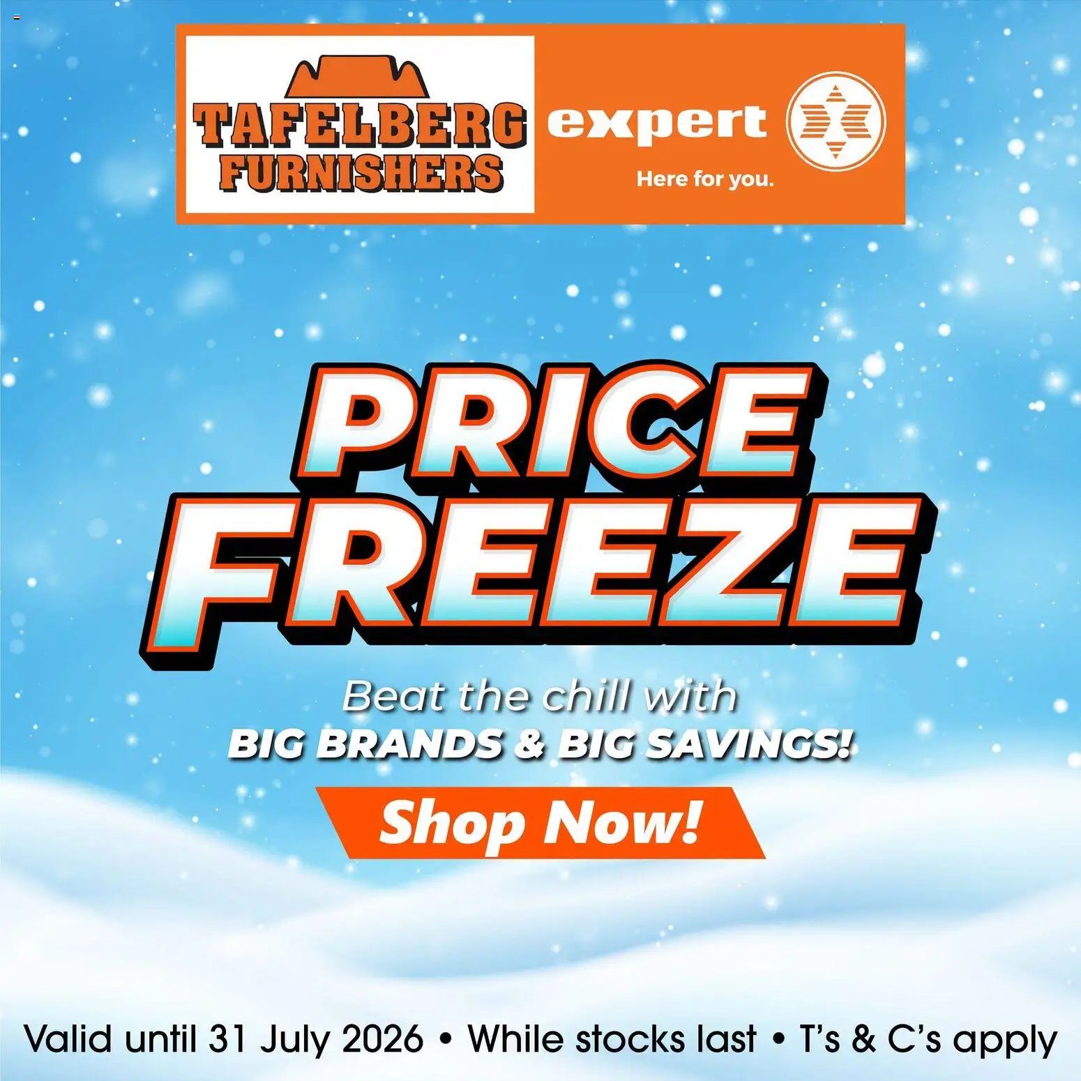Tafelberg Furnishers Price Freeze