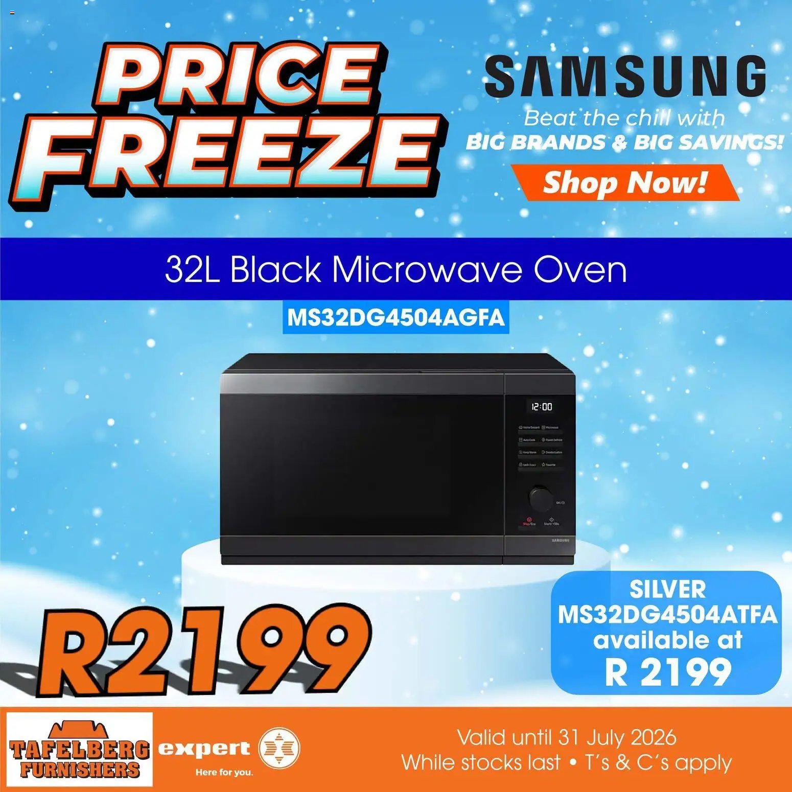 Tafelberg Furnishers Price Freeze