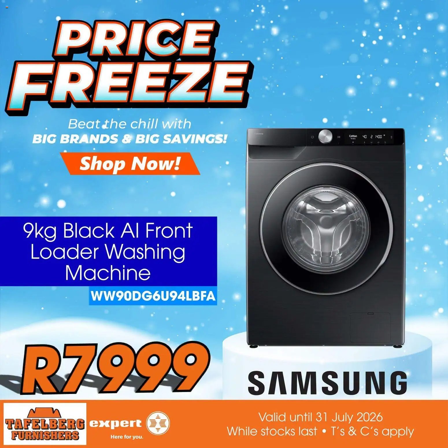 Tafelberg Furnishers Price Freeze