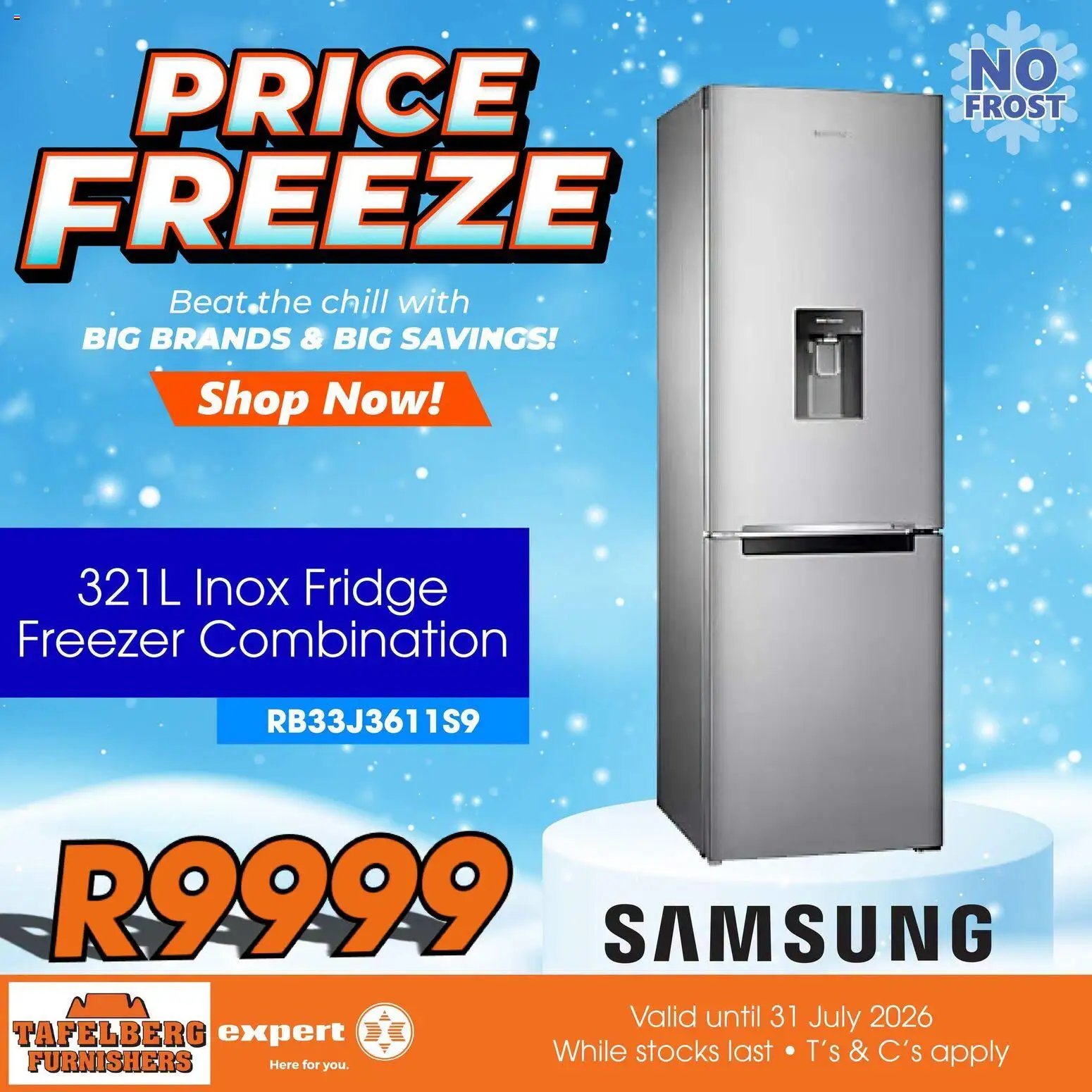 Tafelberg Furnishers Price Freeze