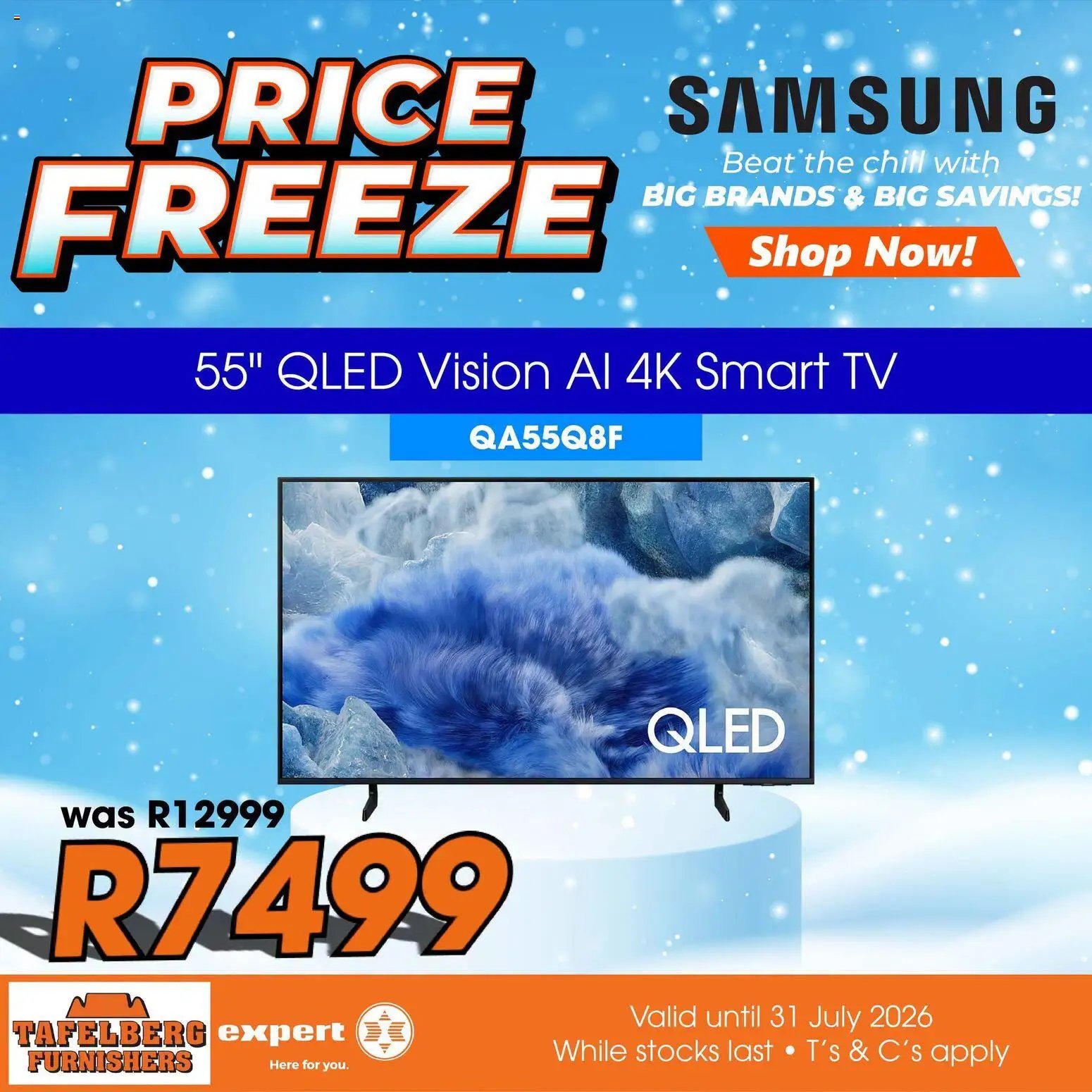 Tafelberg Furnishers Price Freeze