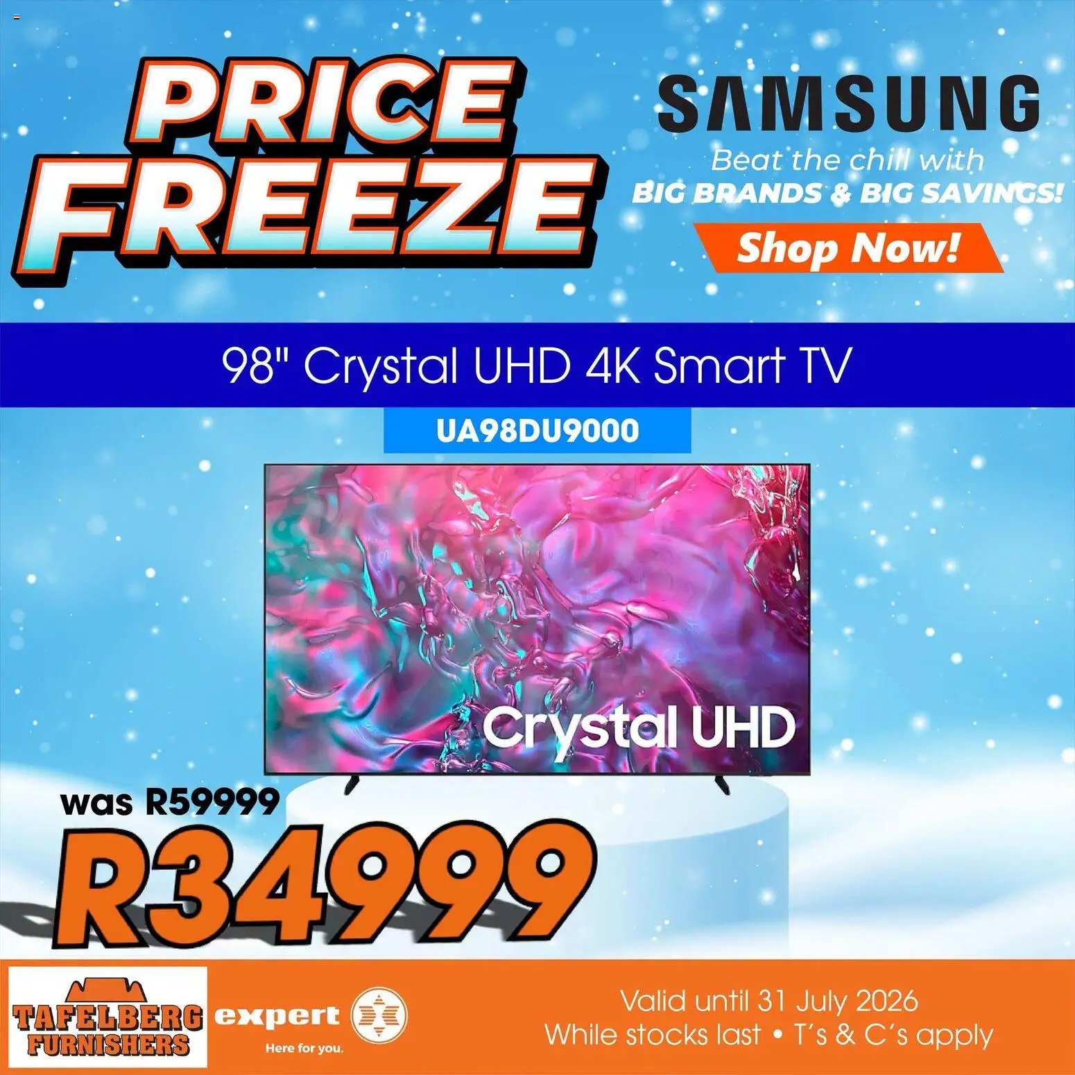Tafelberg Furnishers Price Freeze