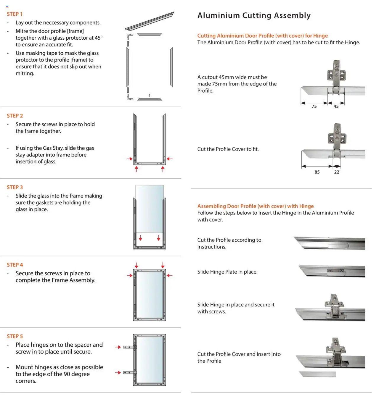 Gelmar - Aluminium Door Frame