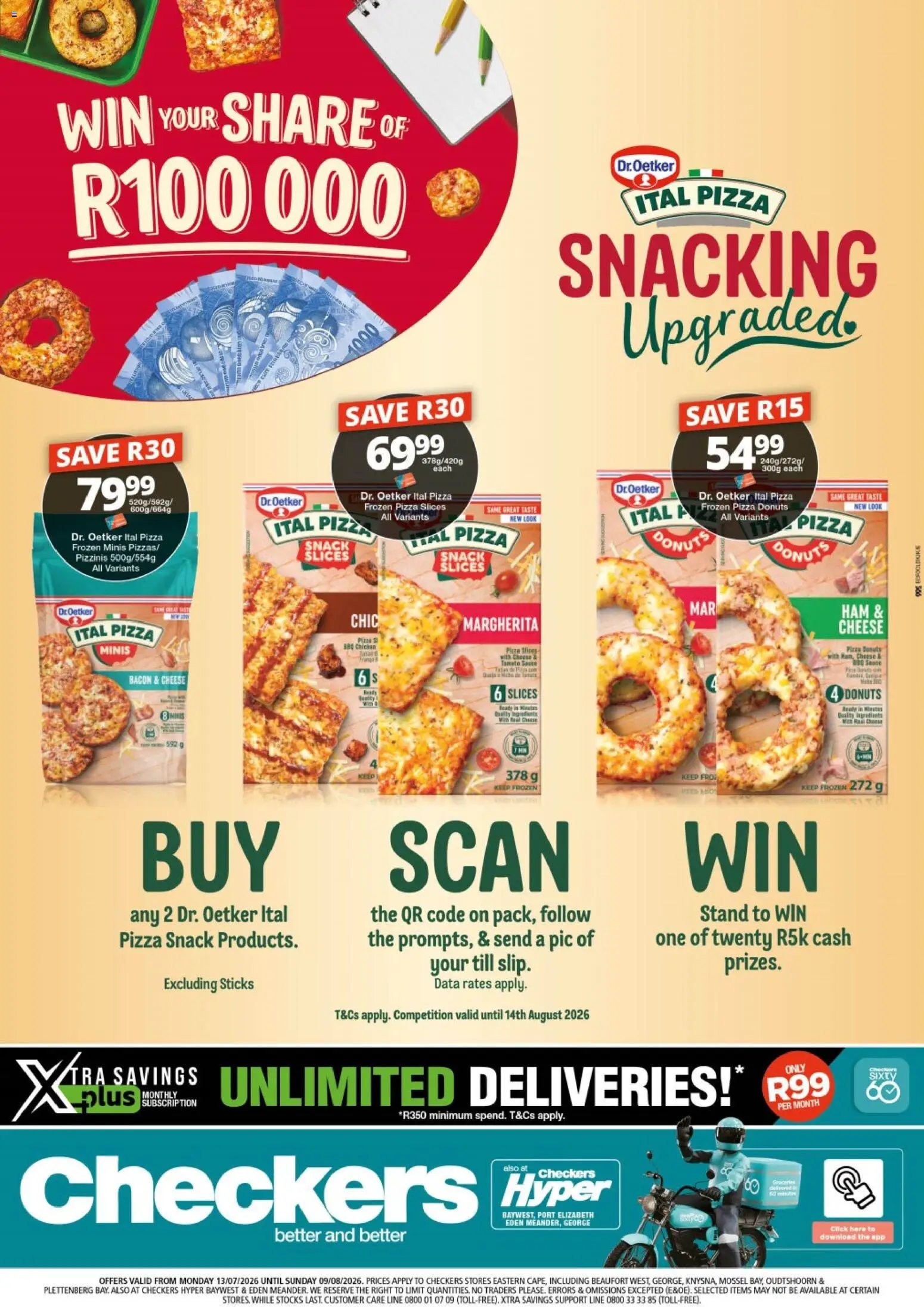 Checkers - Eastern Cape - Ital Pizza Promotion