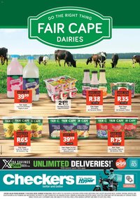 Checkers - Western Cape - Fair Cape Promotion