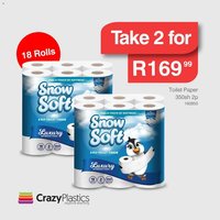 Crazy Plastics Snow Soft