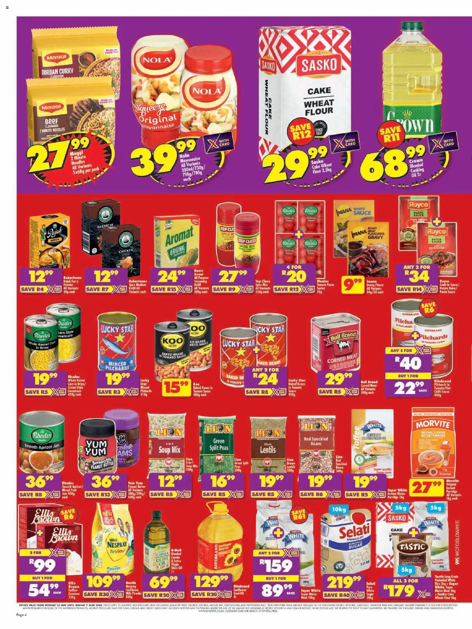 Shoprite Western Cape -  Low Price Lowduuuma Extra