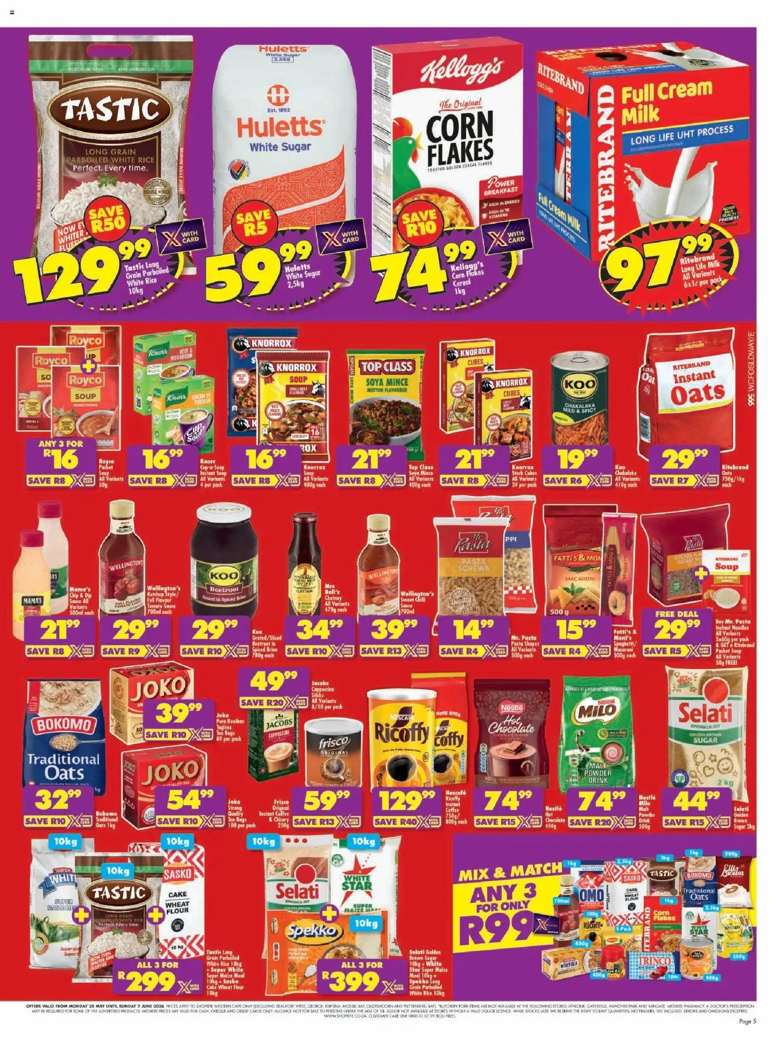 Shoprite Western Cape -  Low Price Lowduuuma Extra