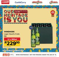 Jumbo Heritage Liquor Specials