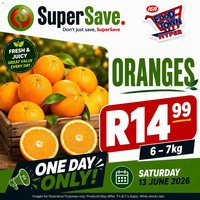 Super Save Saturday Only