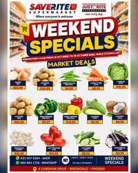 Saverite Weekend Specials