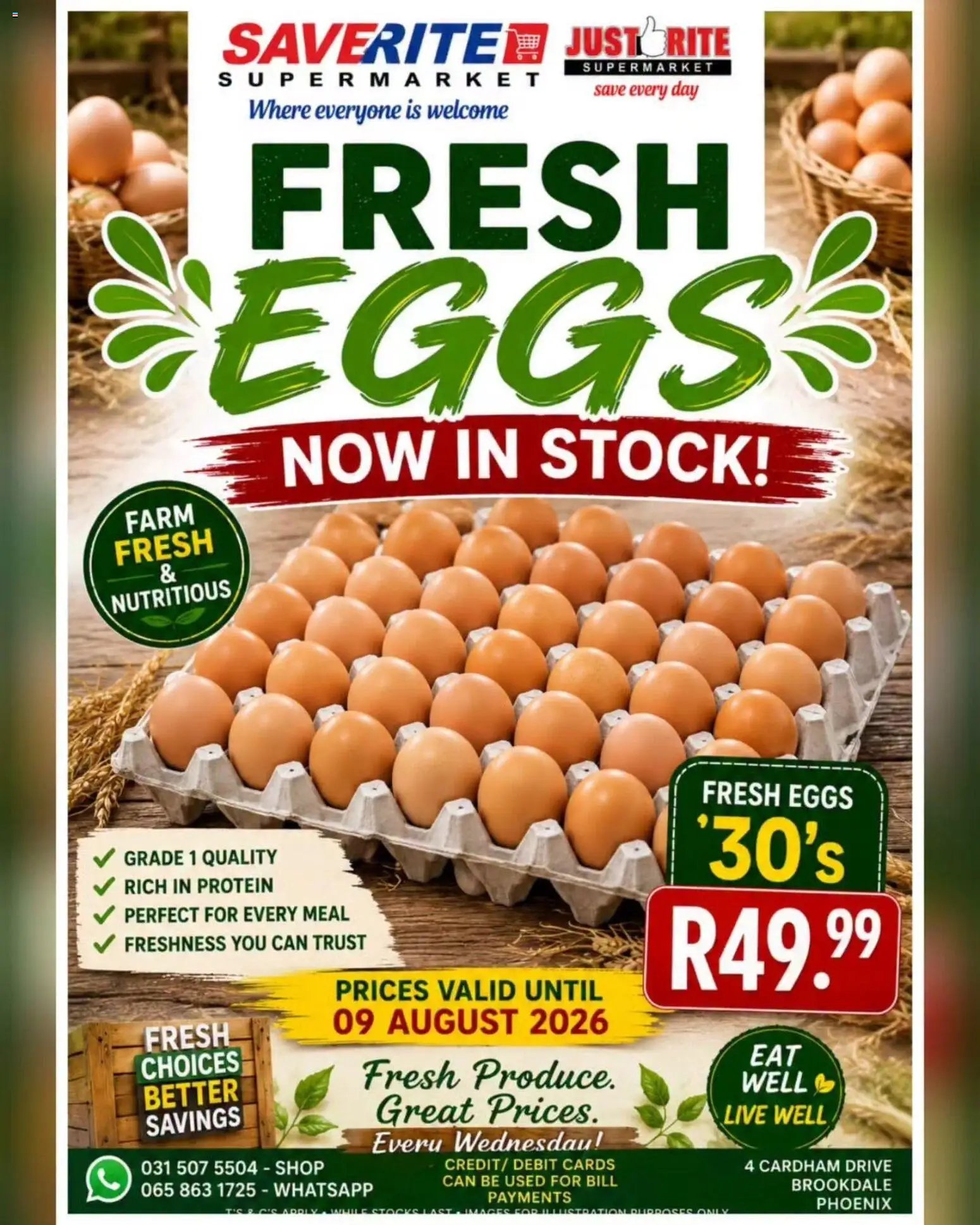 Saverite Fresh Eggs