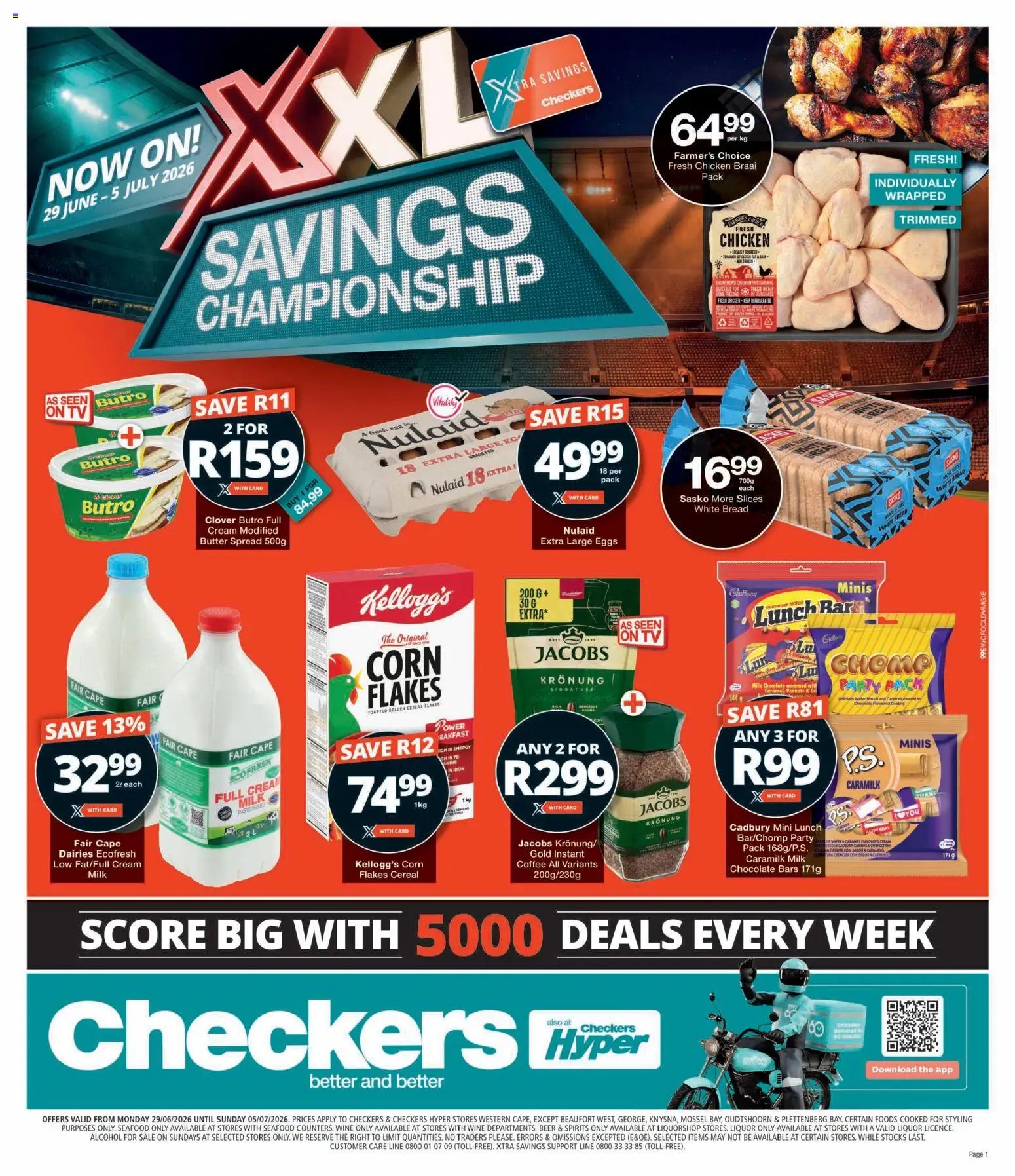 Checkers Western Cape - XXL Savings Promotion Week 4