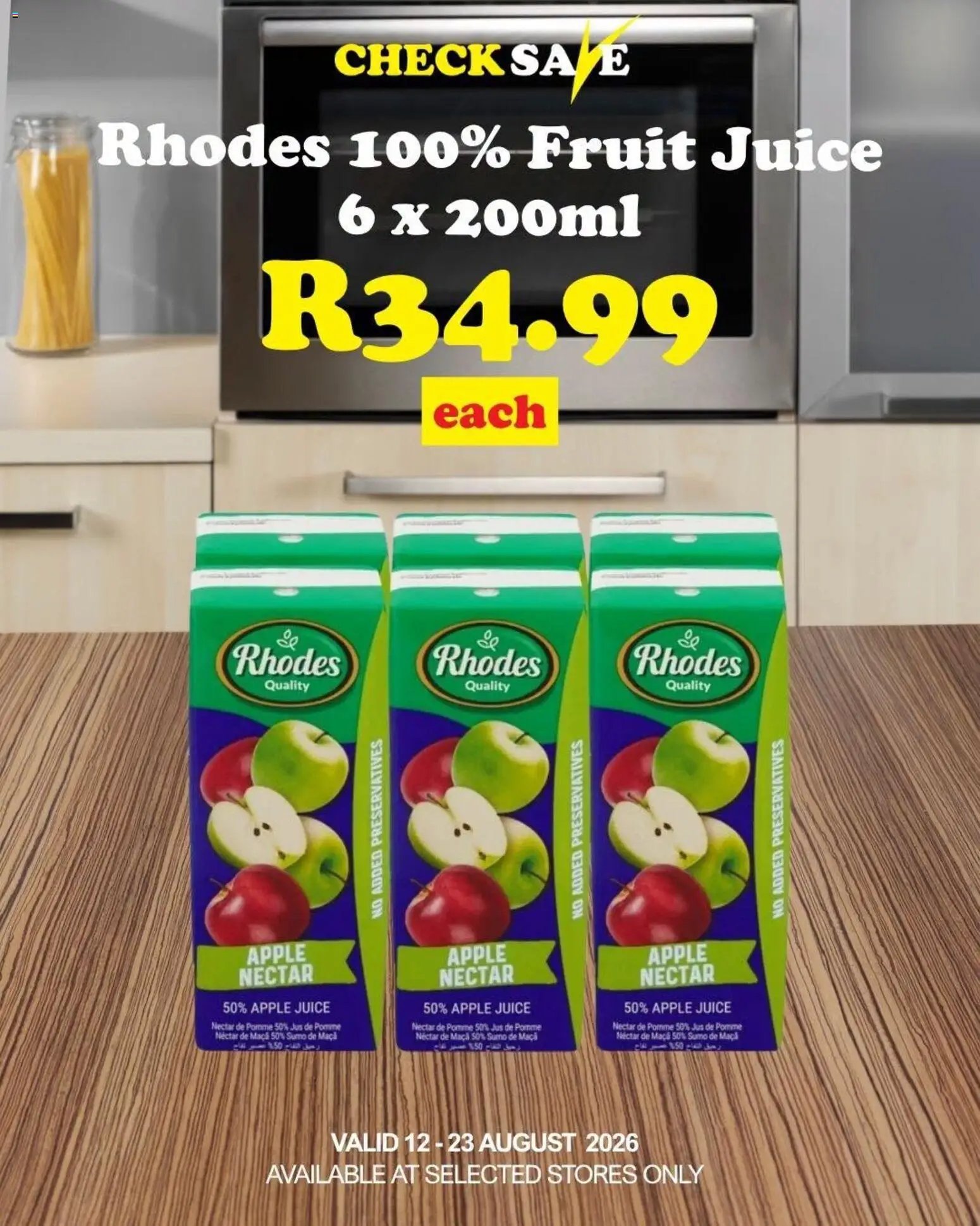 Check Save Mid-month grocery combo