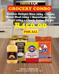 Check Save Mid-month grocery combo