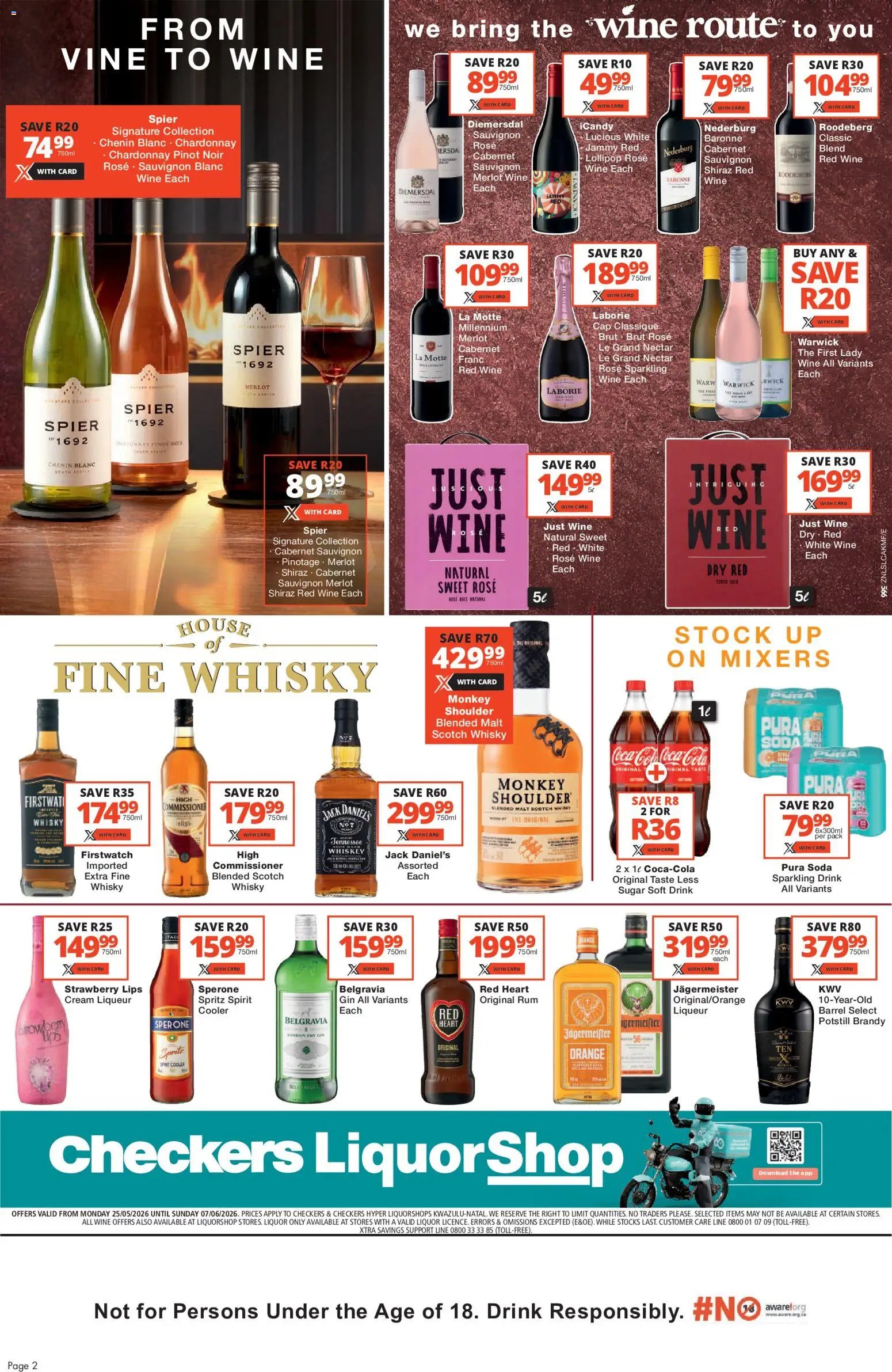 Checkers Kwazulu-Natal - LiquorShop May Month-End Promotion