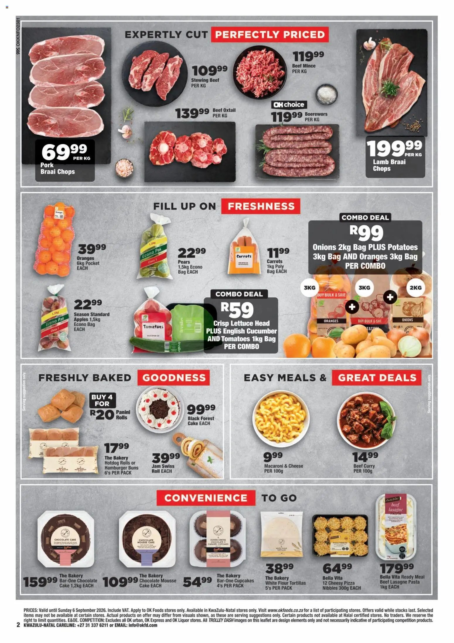 OK Foods - Kwazulu Natal - Specials