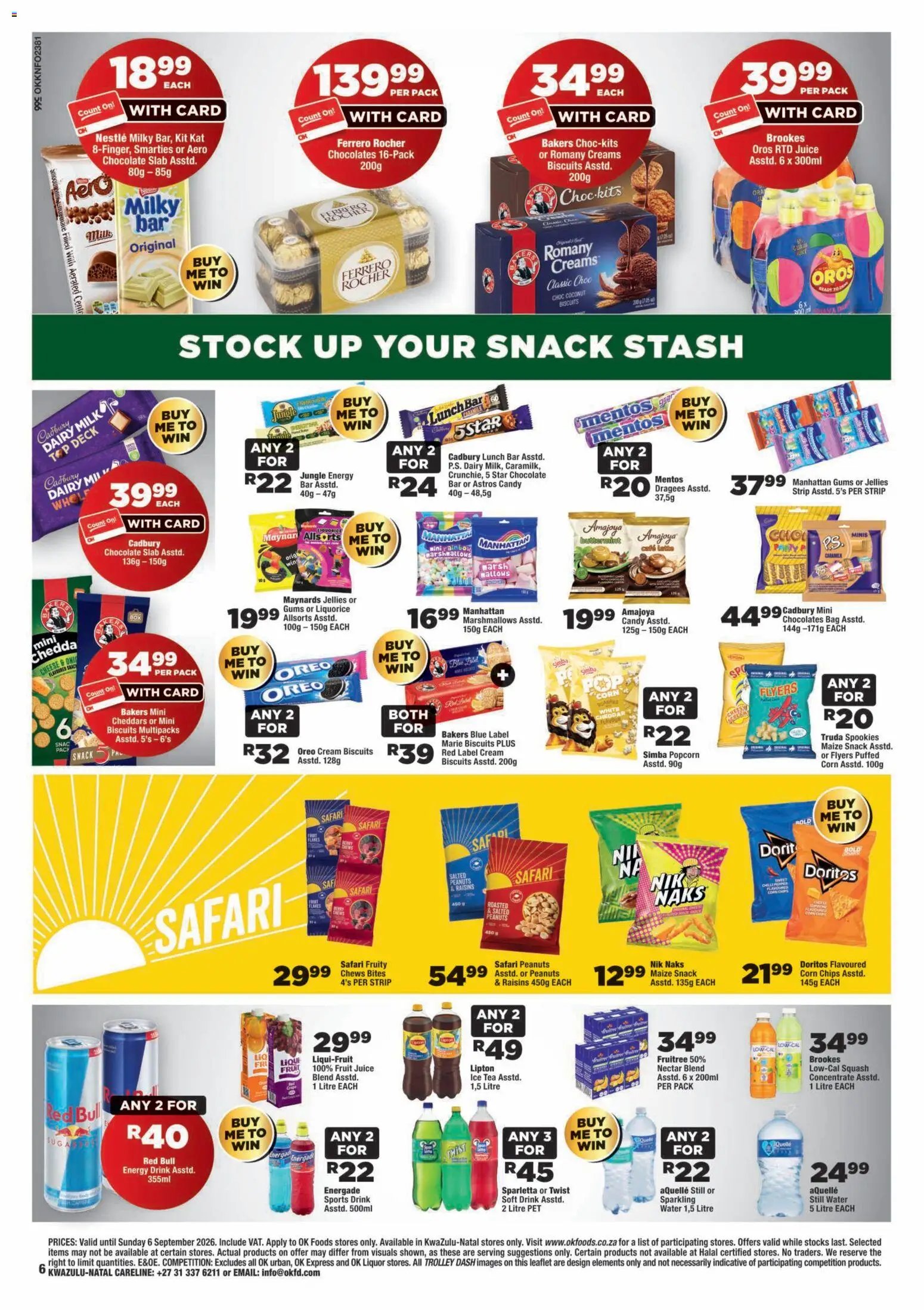OK Foods - Kwazulu Natal - Specials