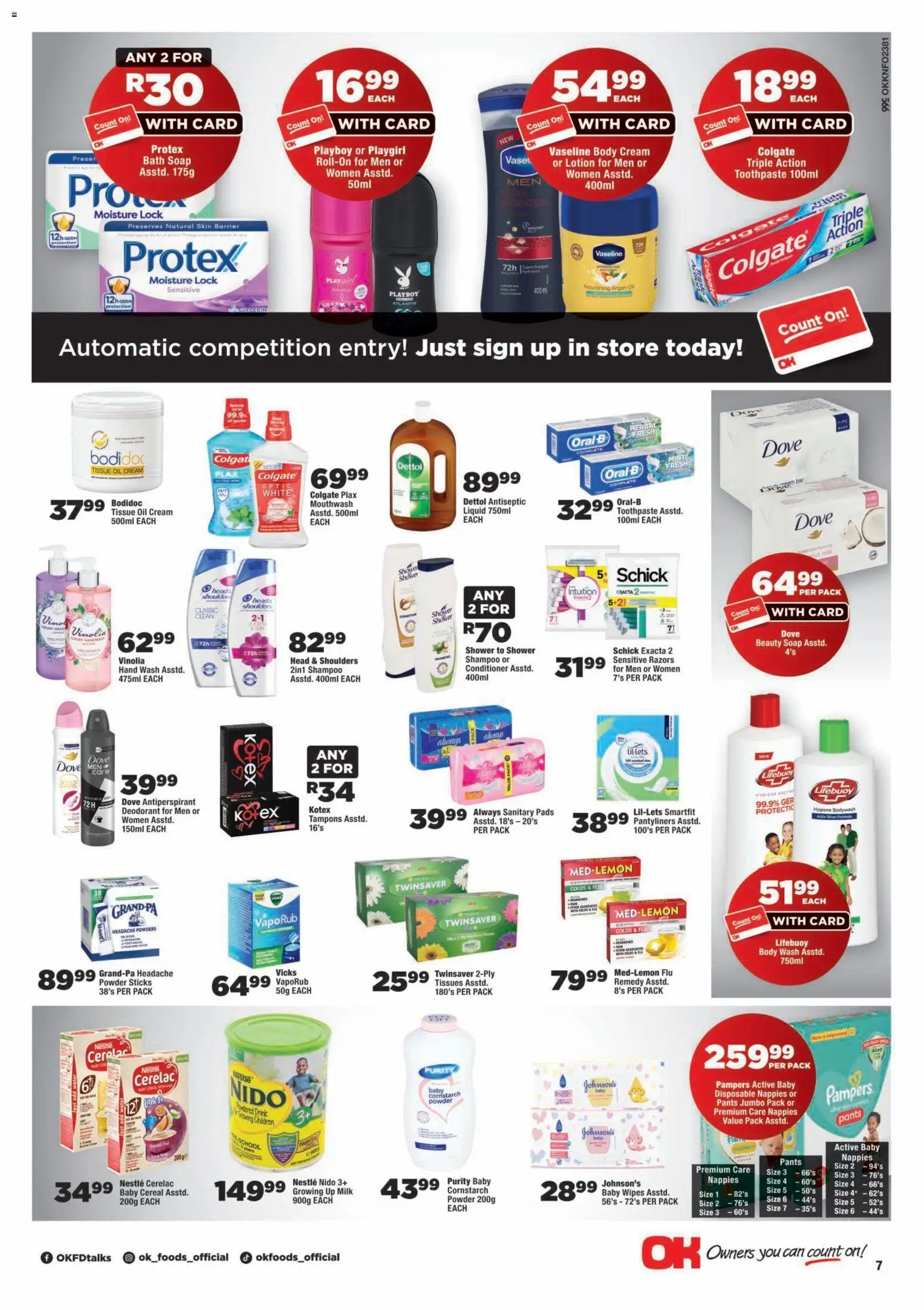 OK Foods - Kwazulu Natal - Specials