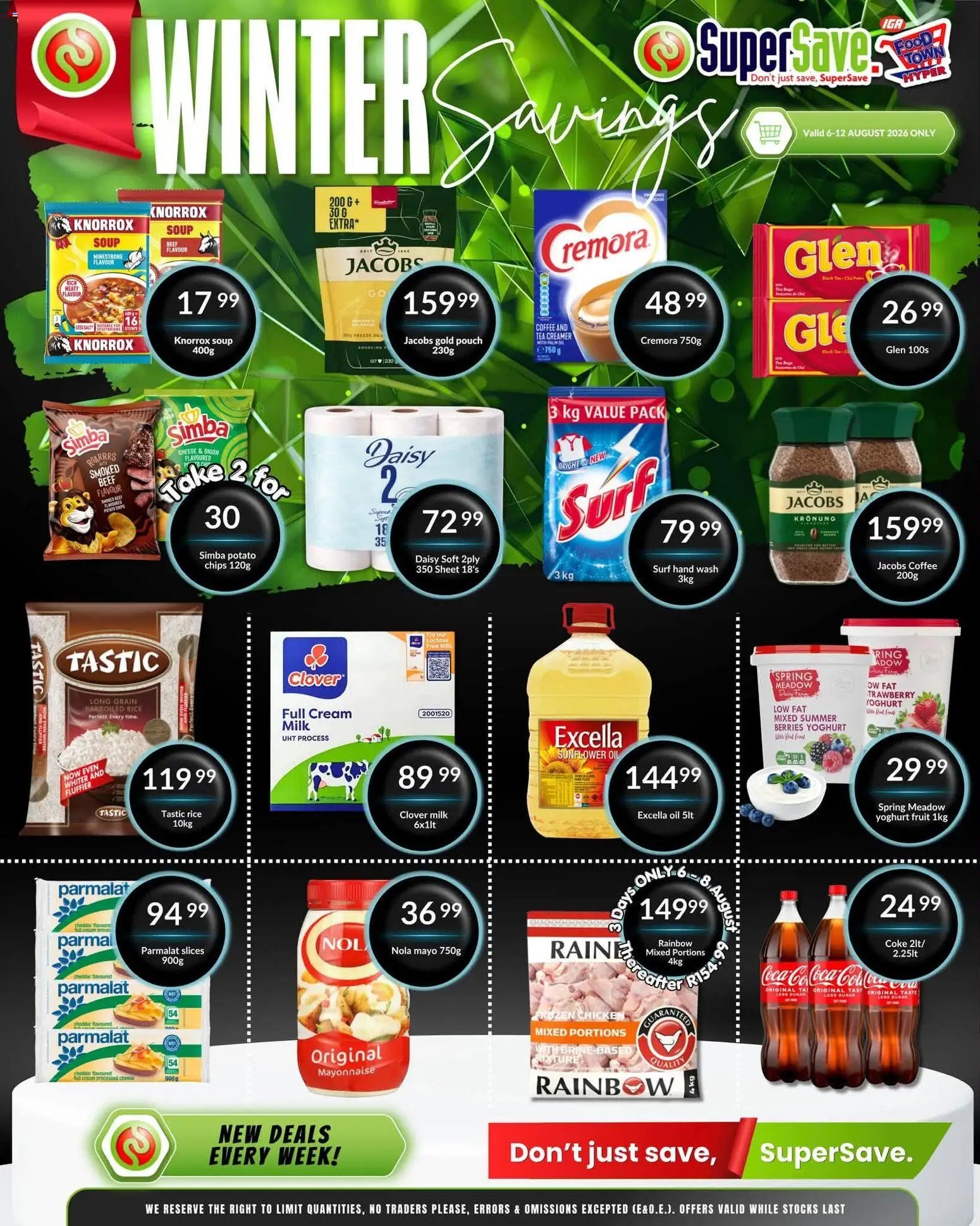 Super Save Winter Savings