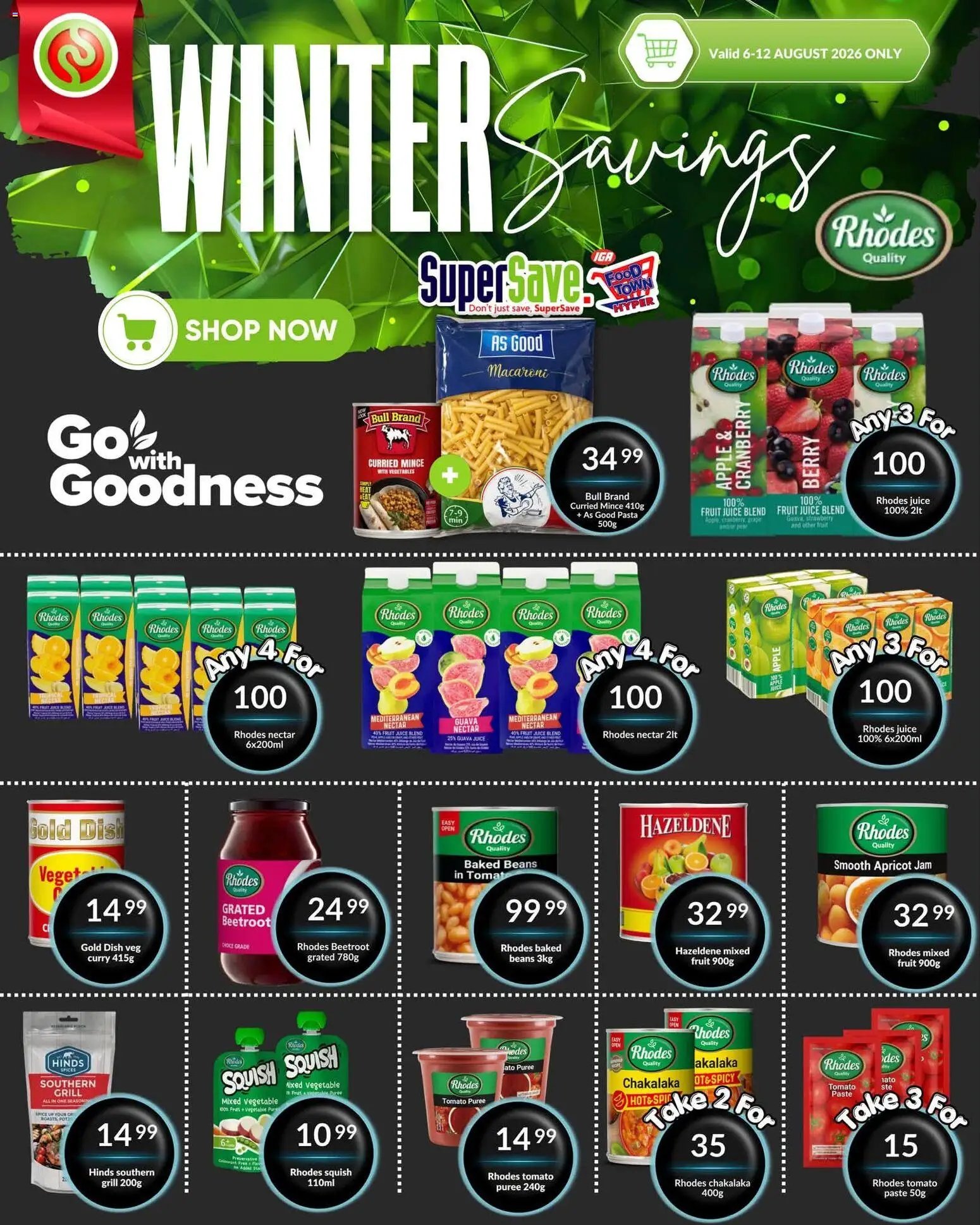 Super Save Winter Savings