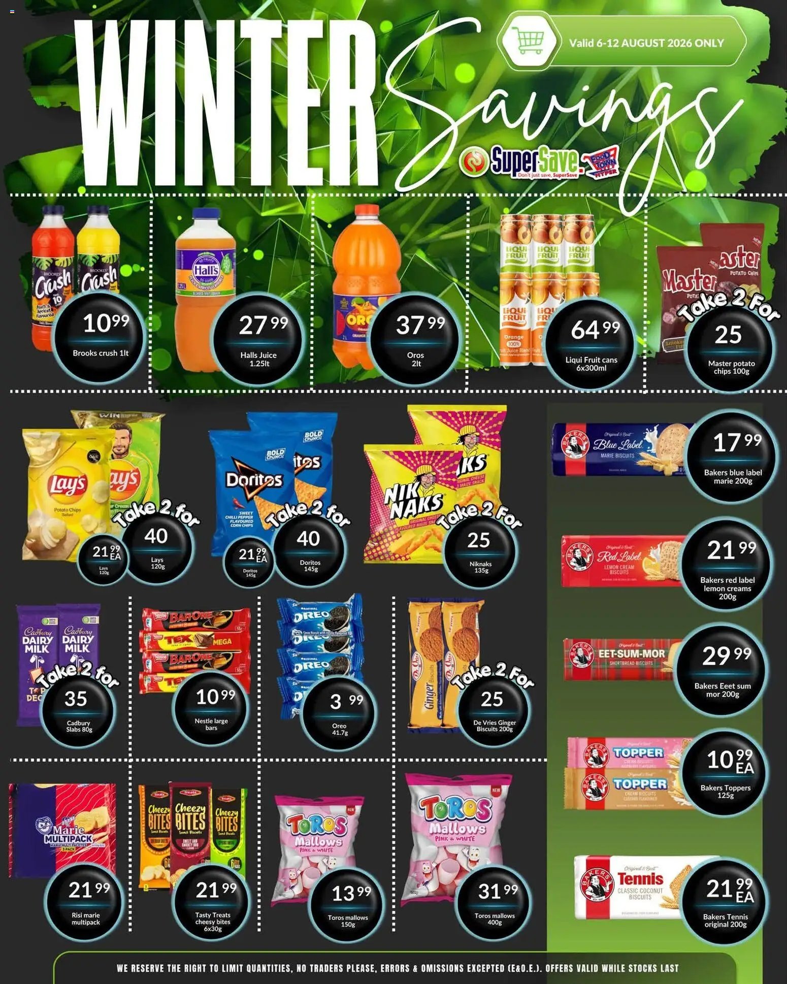 Super Save Winter Savings
