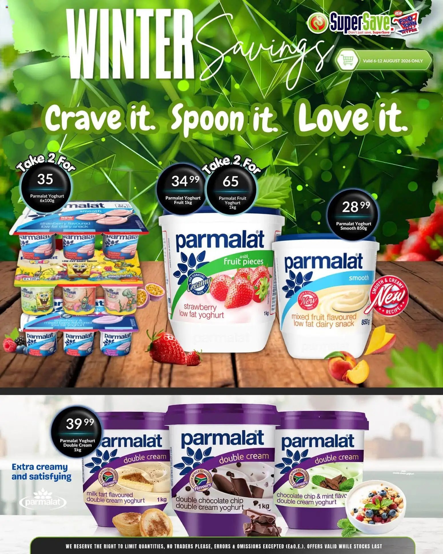 Super Save Winter Savings