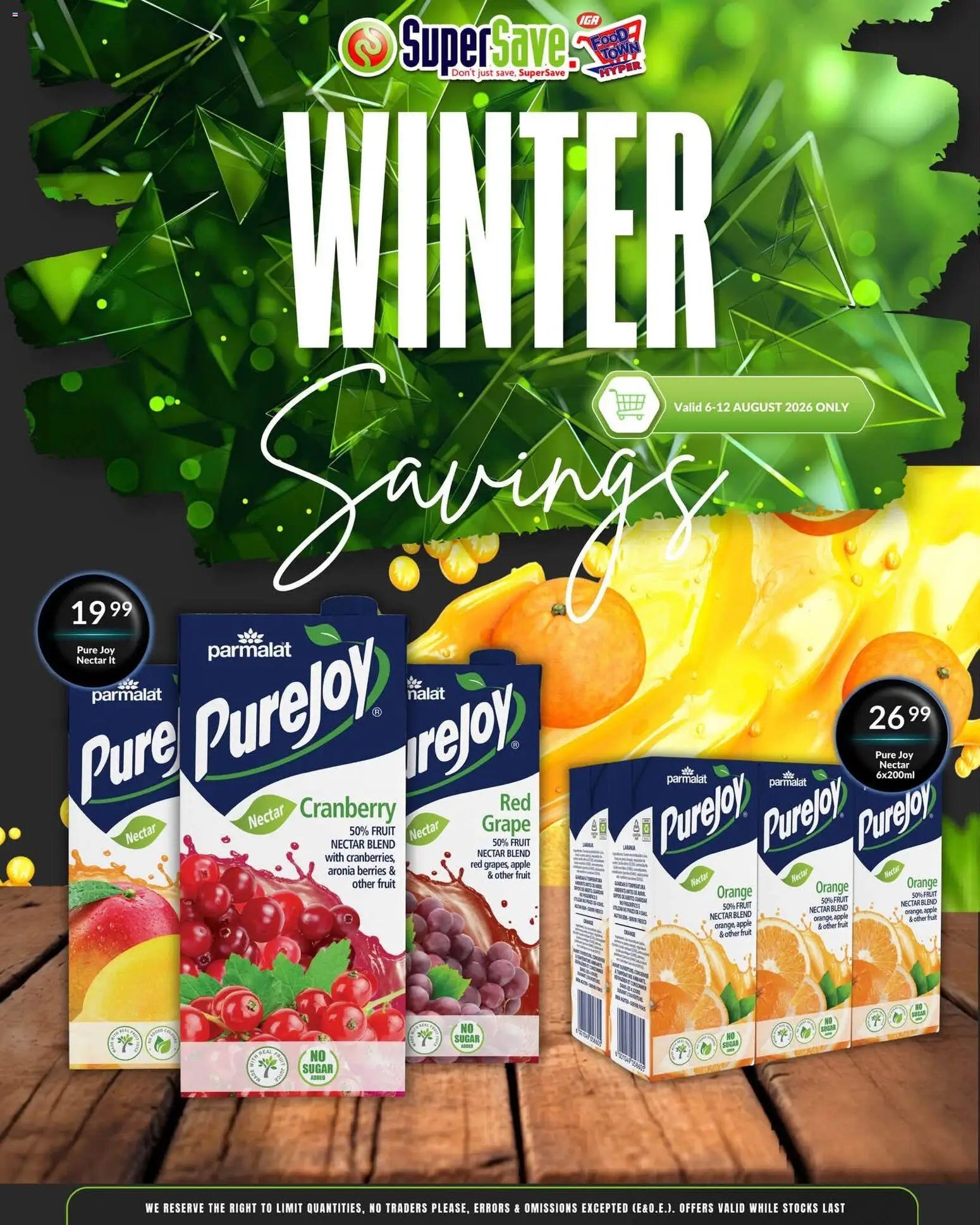 Super Save Winter Savings