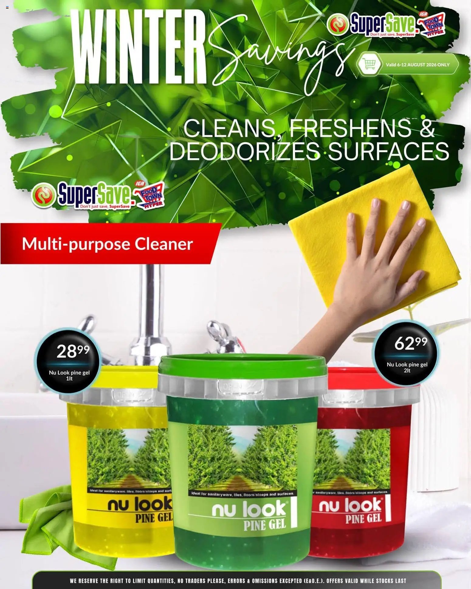 Super Save Winter Savings