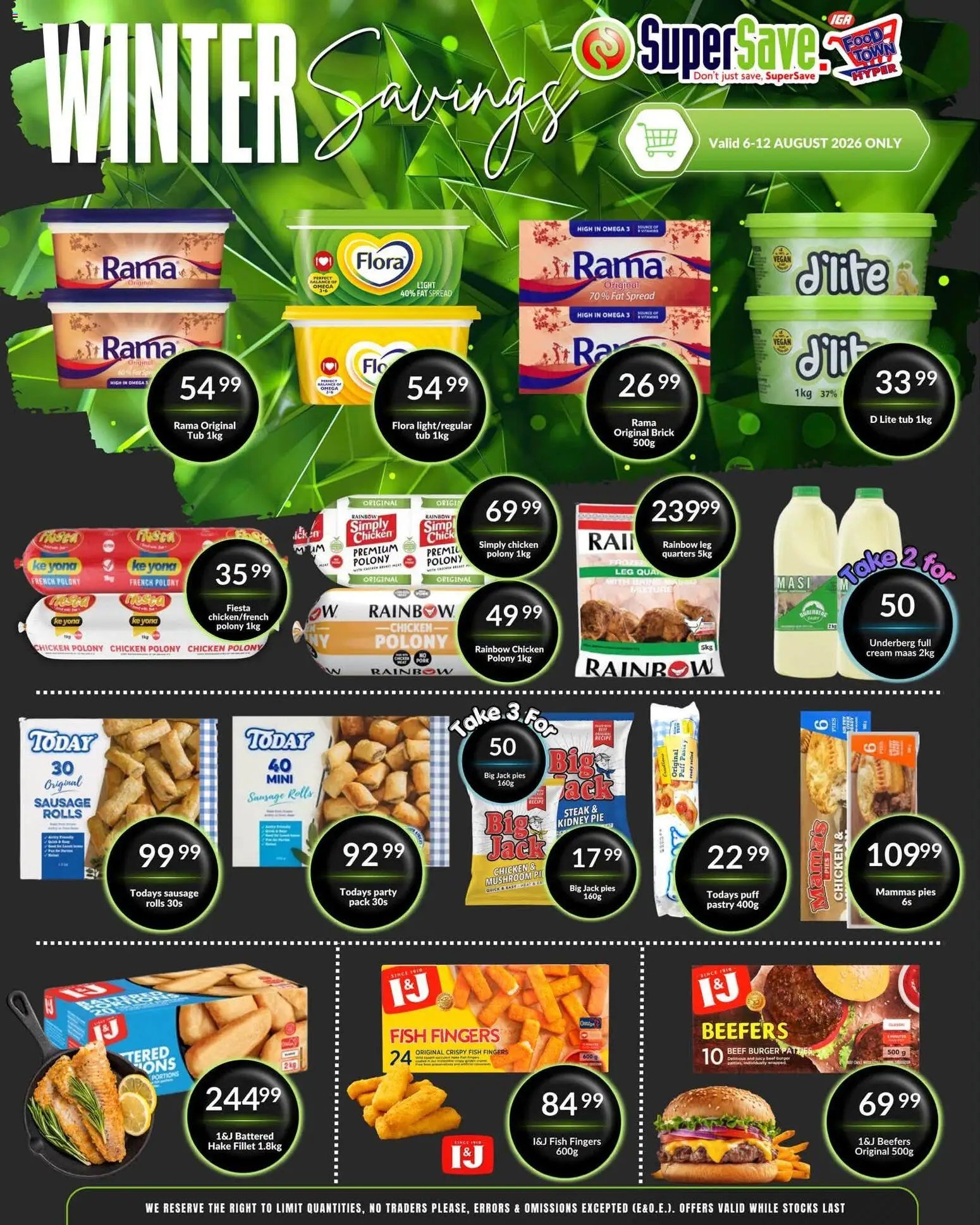 Super Save Winter Savings