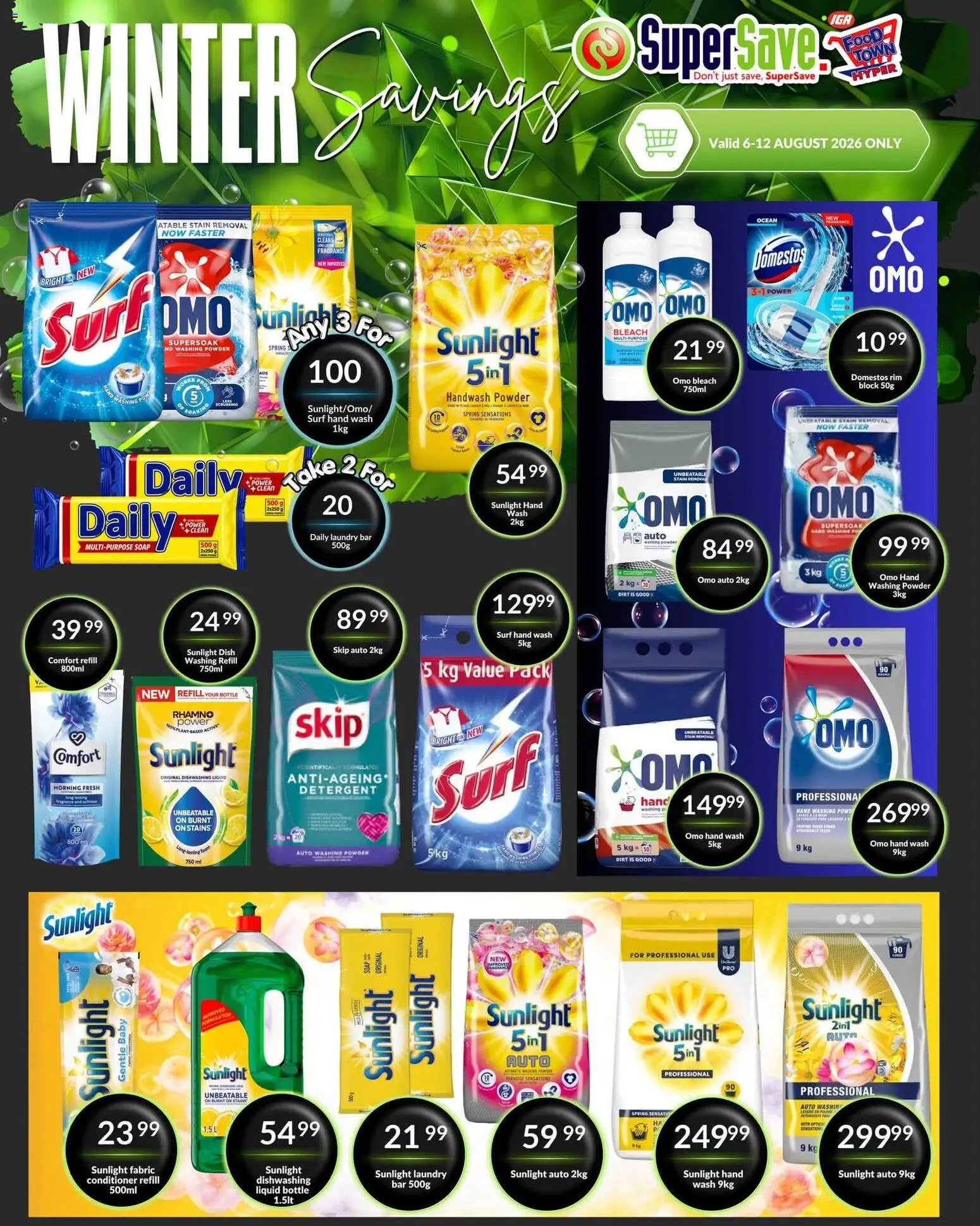 Super Save Winter Savings