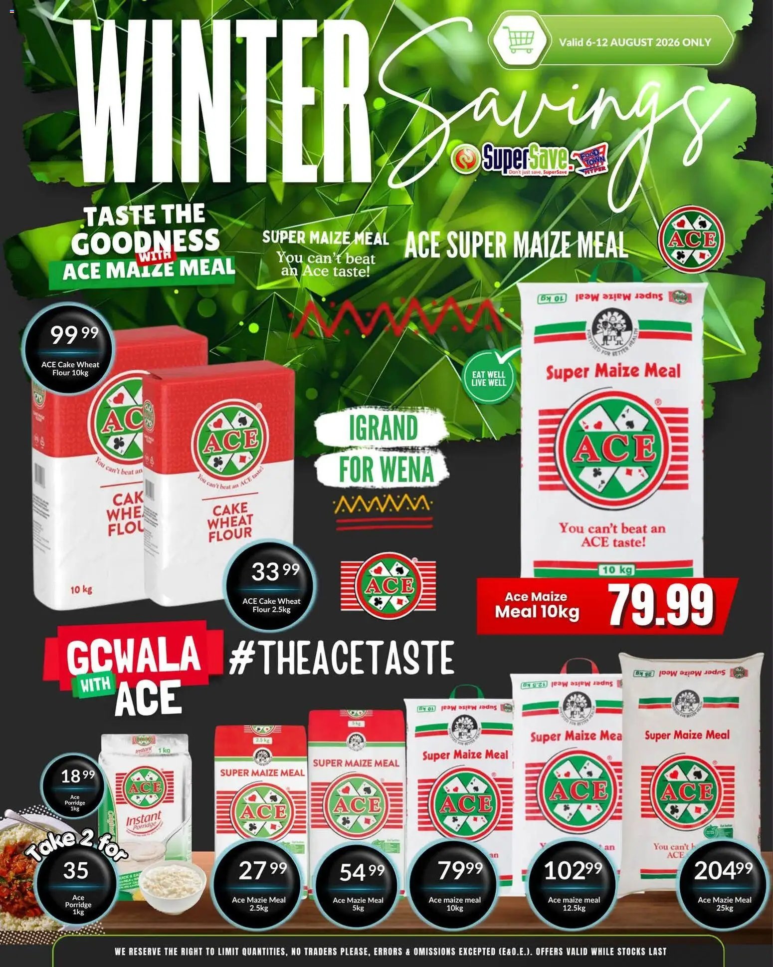 Super Save Winter Savings