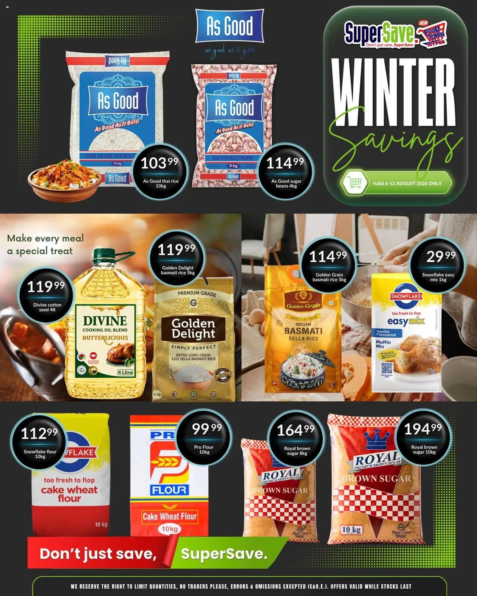 Super Save Winter Savings