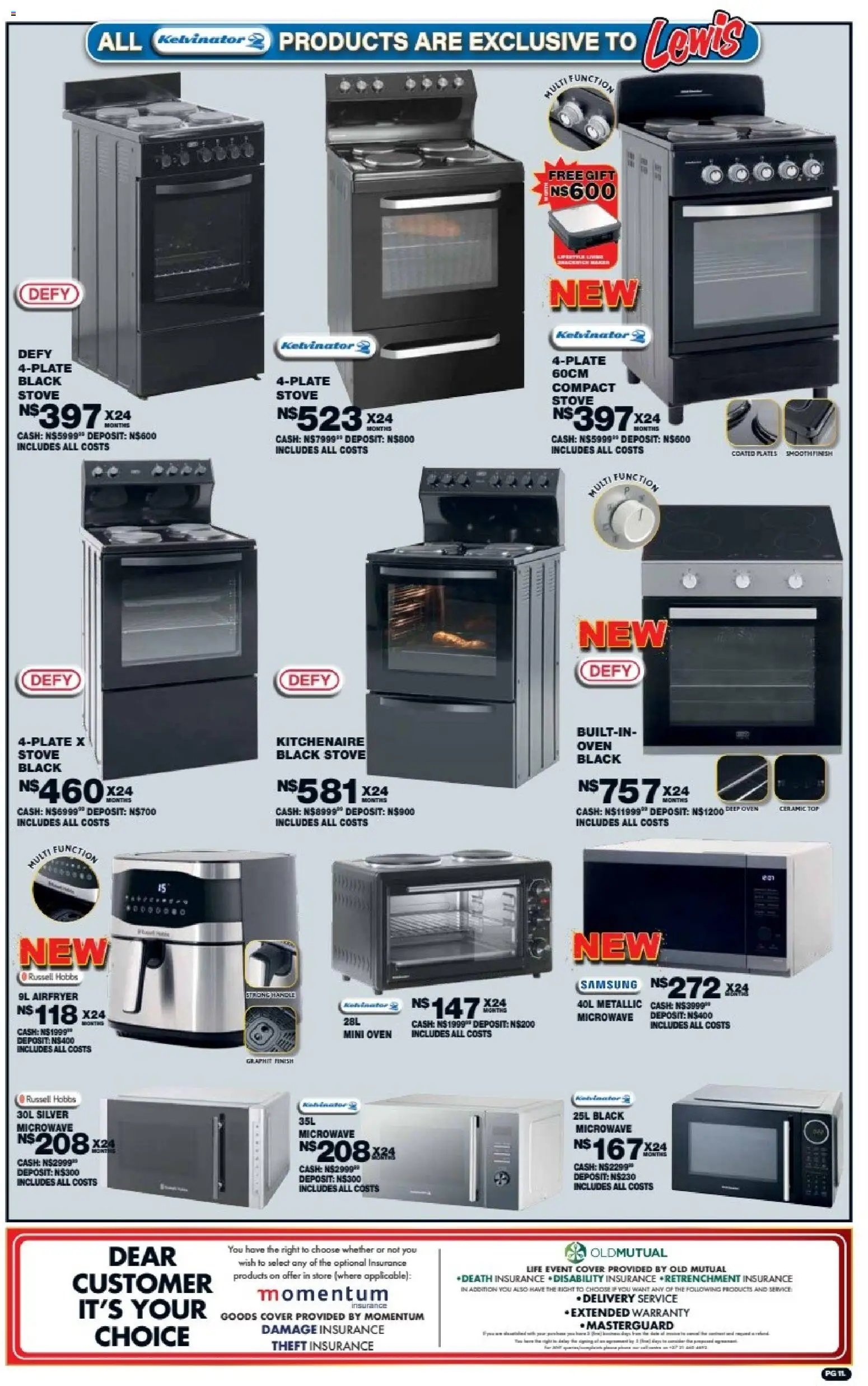 Lewis Stores Namibia Brochure