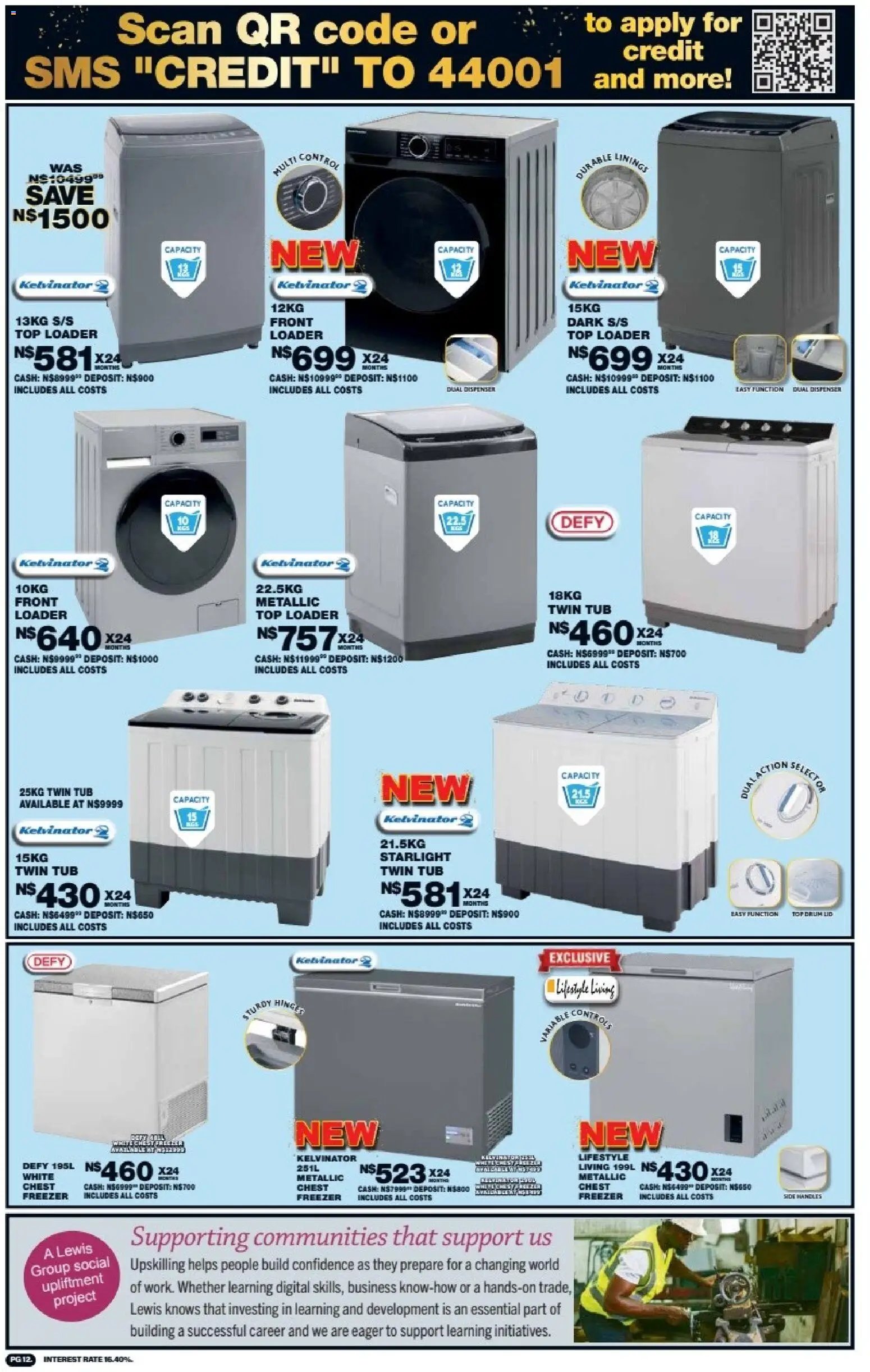 Lewis Stores Namibia Brochure