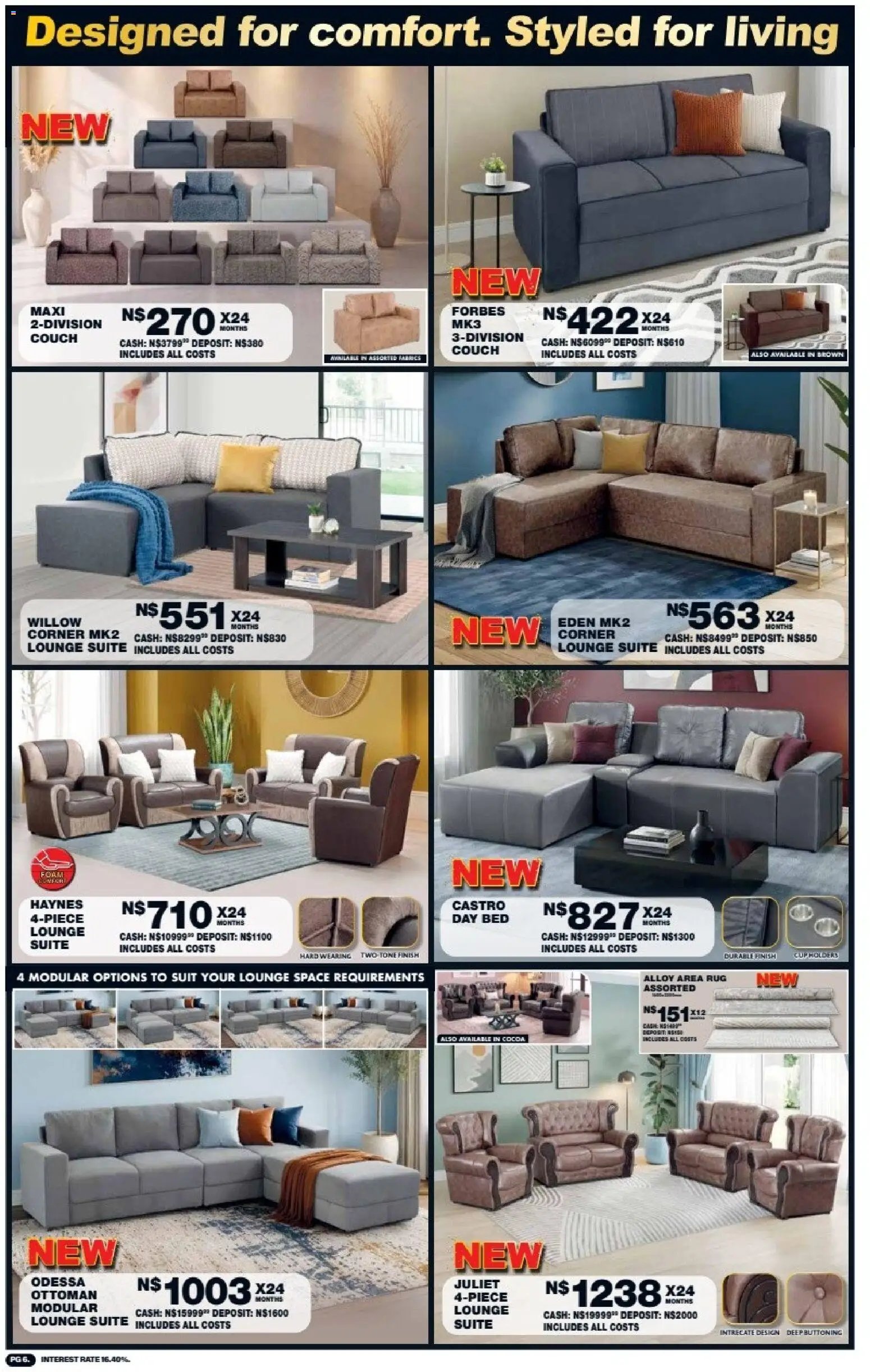 Lewis Stores Namibia Brochure