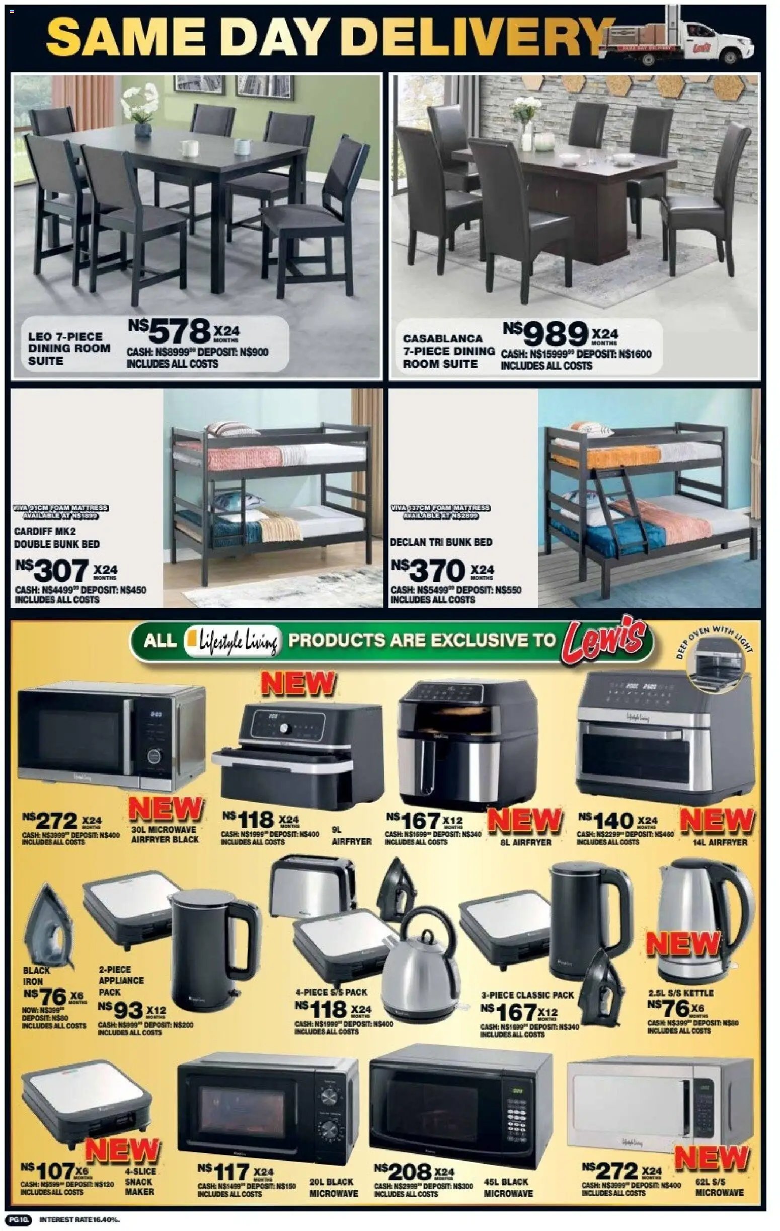 Lewis Stores Namibia Brochure