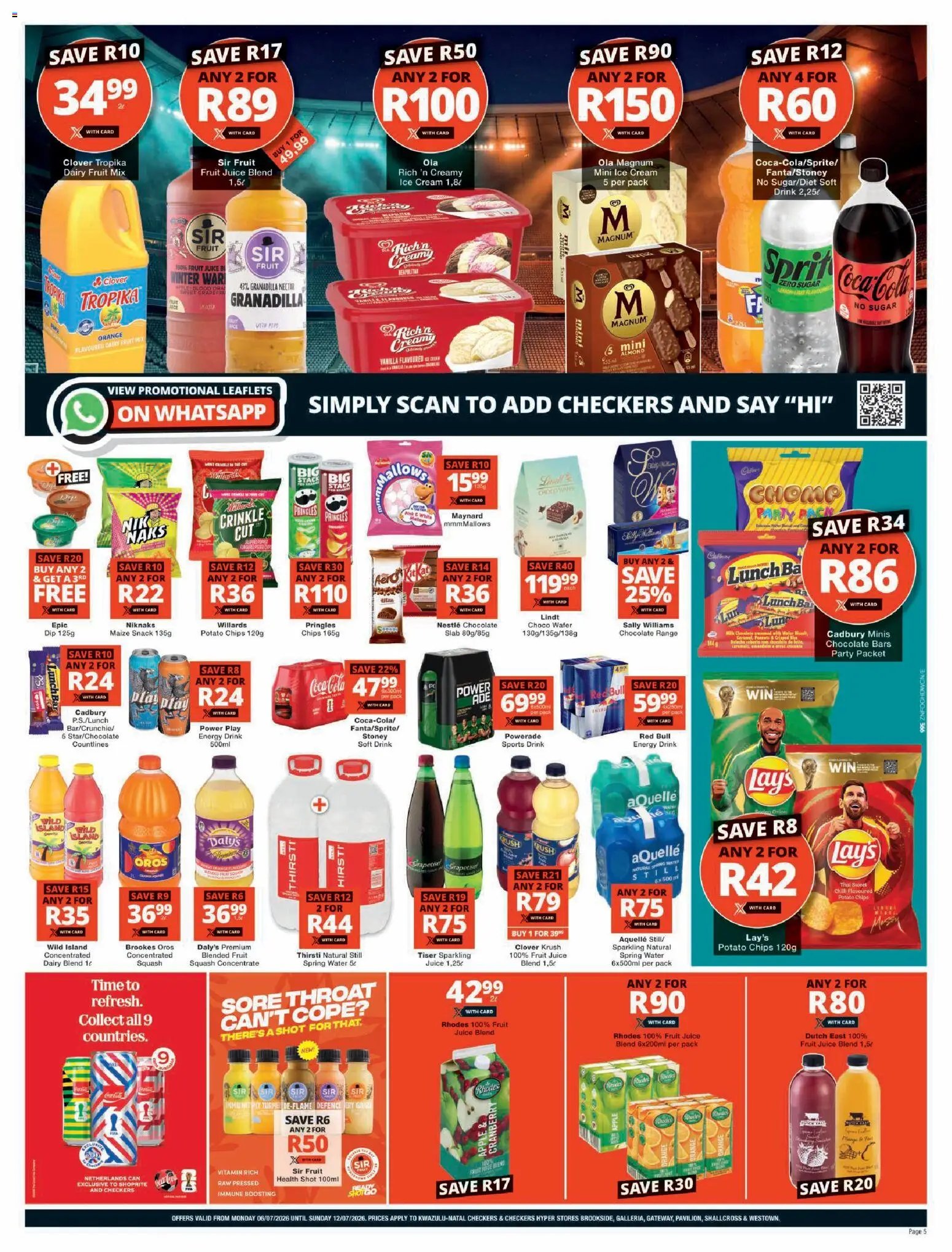 Checkers Specials