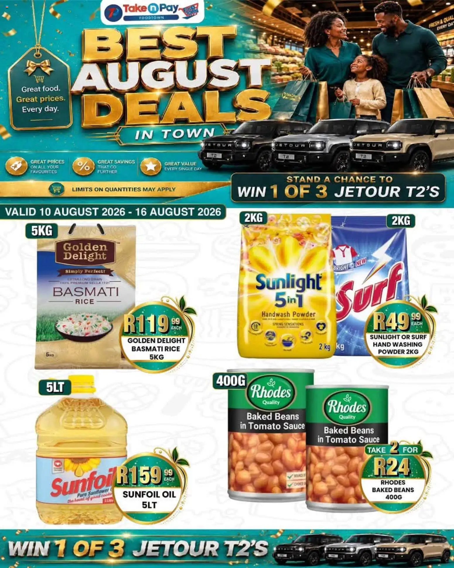 Take n Pay Specials