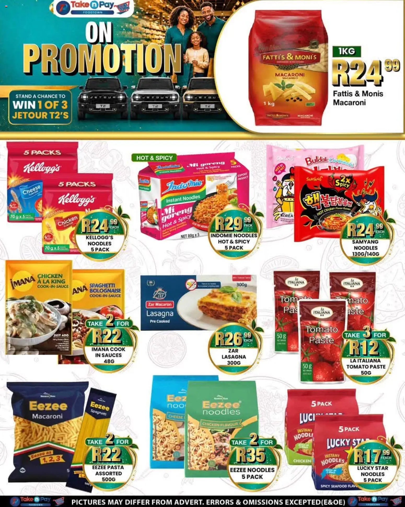 Take n Pay Specials