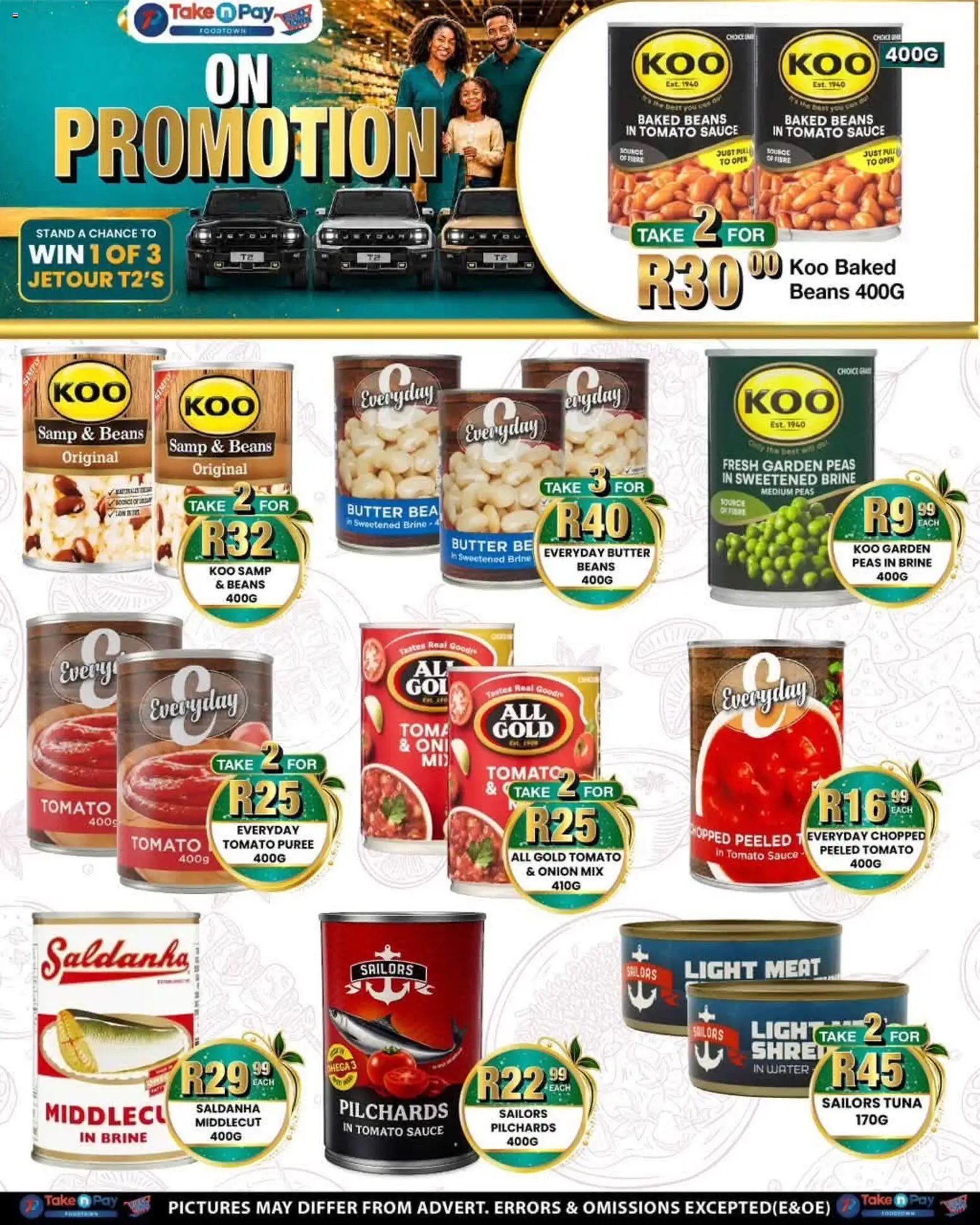 Take n Pay Specials