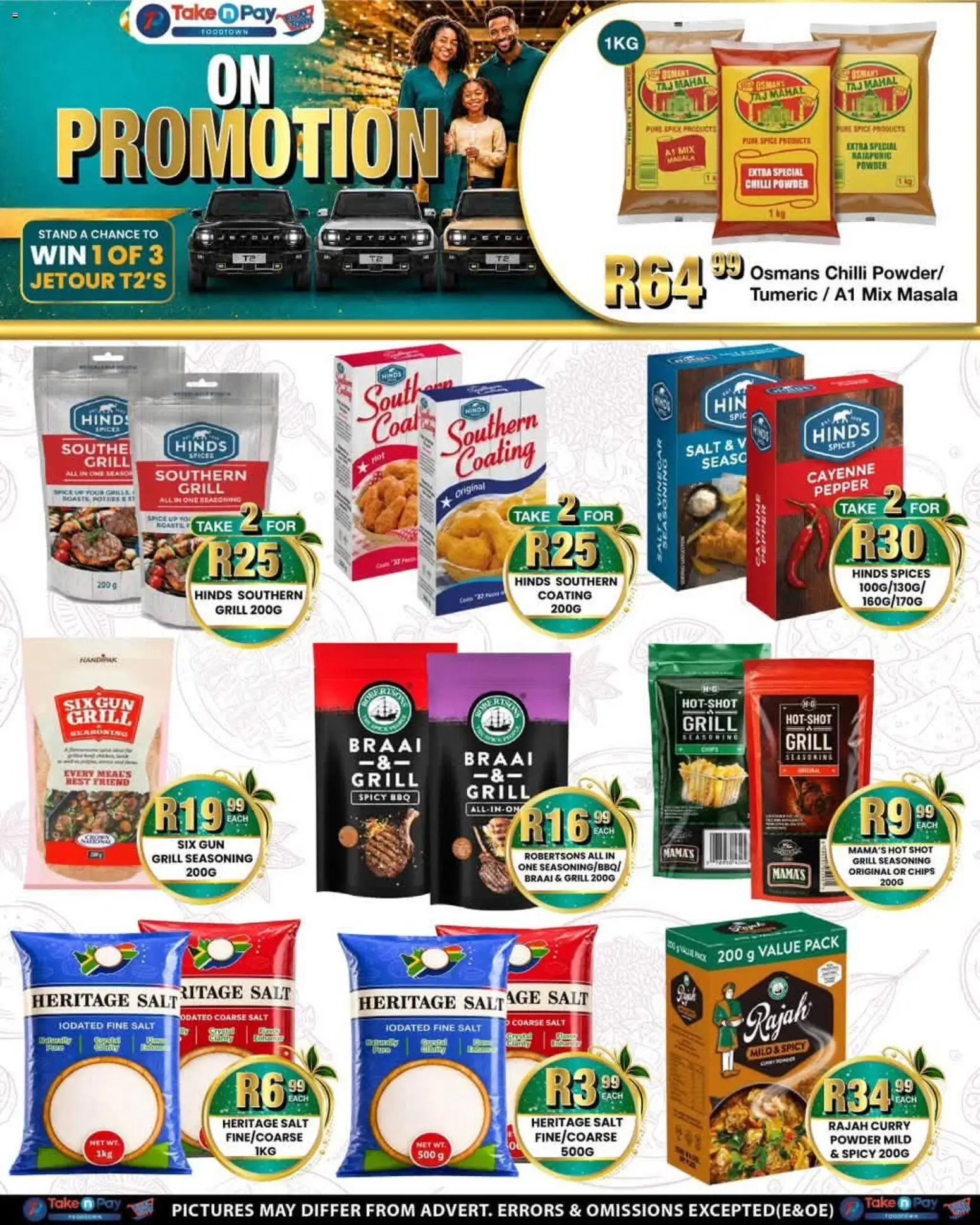 Take n Pay Specials