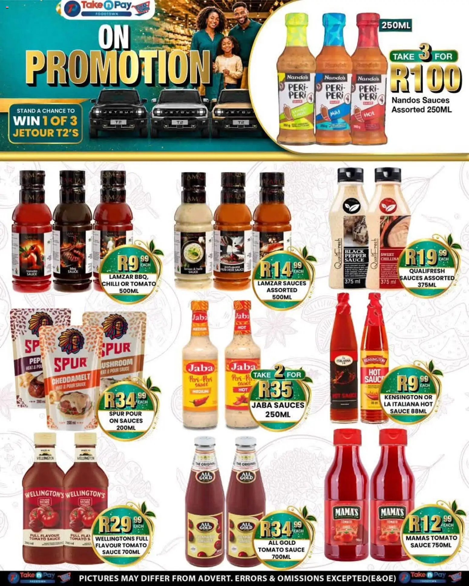 Take n Pay Specials