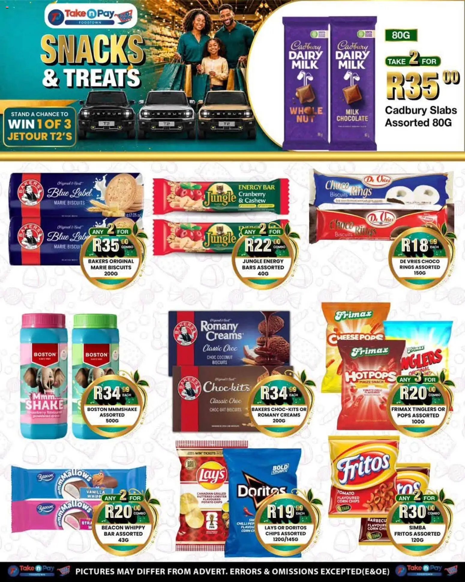 Take n Pay Specials